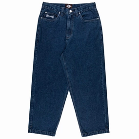 Clean Shape Independent Trucks 215 Span Denim Jeans - Light Blue Stonewash