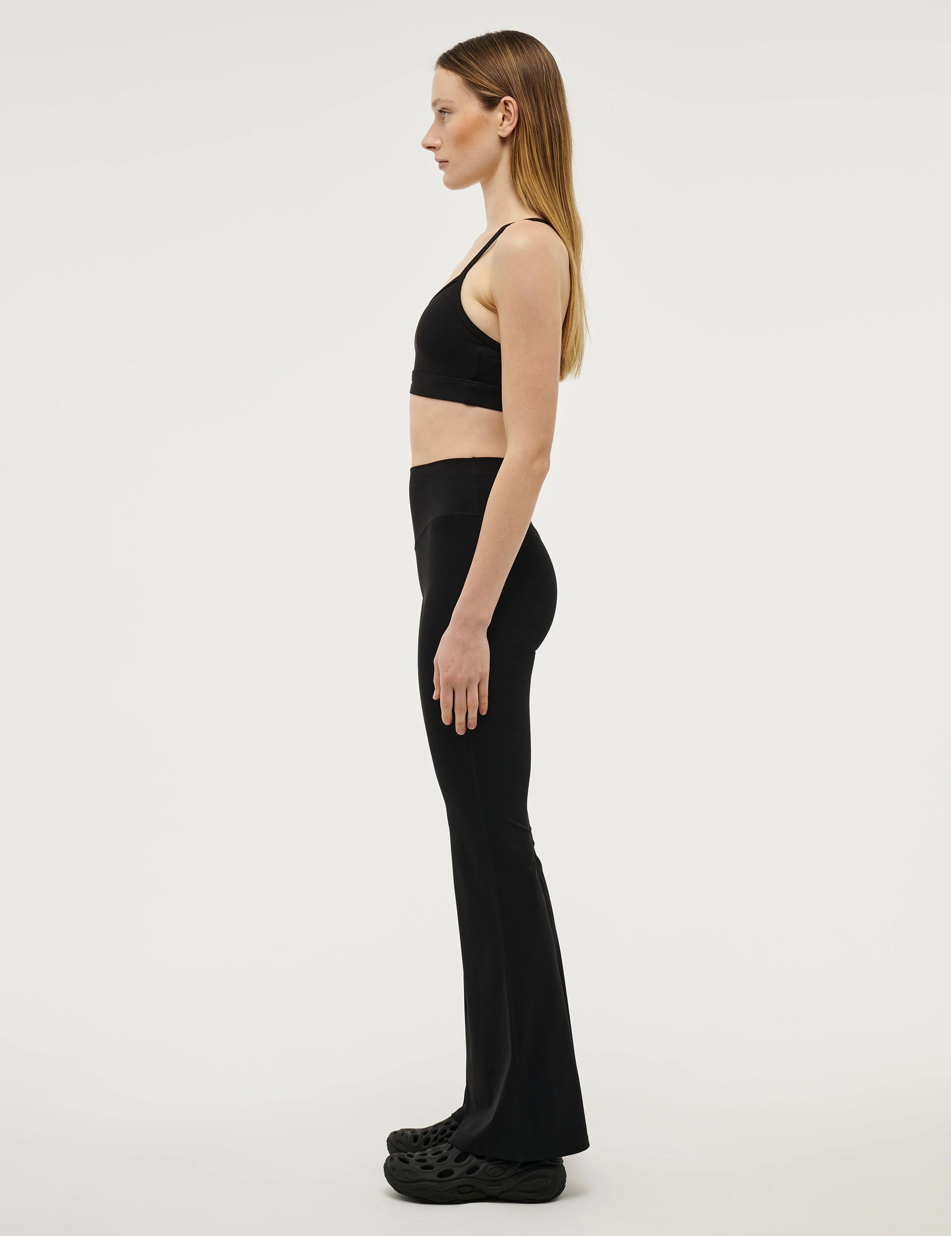 Rib Knit Comfort Seeker Preview Legging - Black