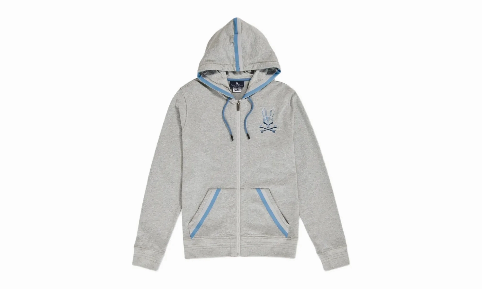 Priory Zip-Up Heather Men's Hoodie "Grey"