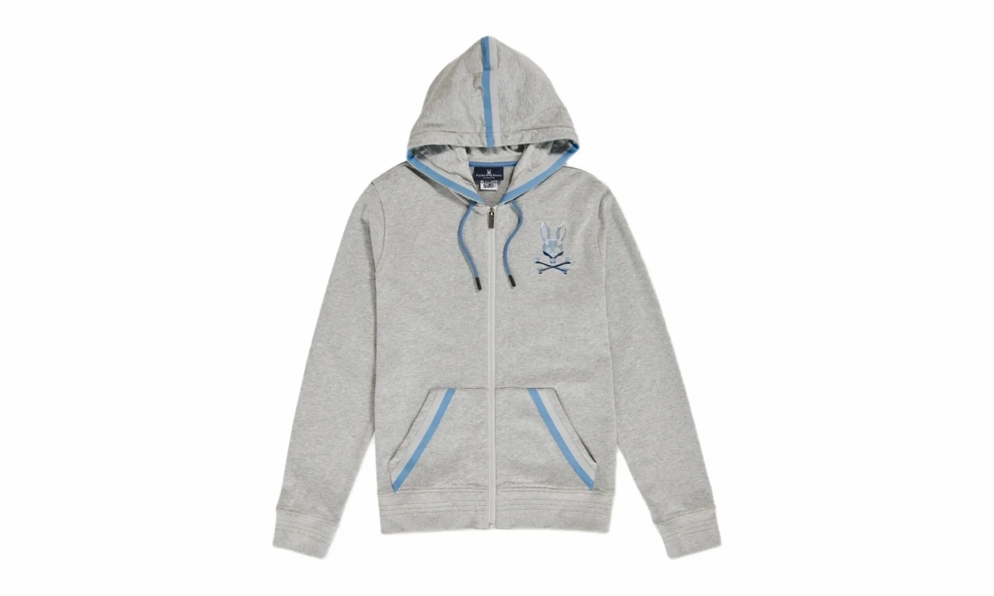 Priory Zip-Up Heather Men's Hoodie "Grey"