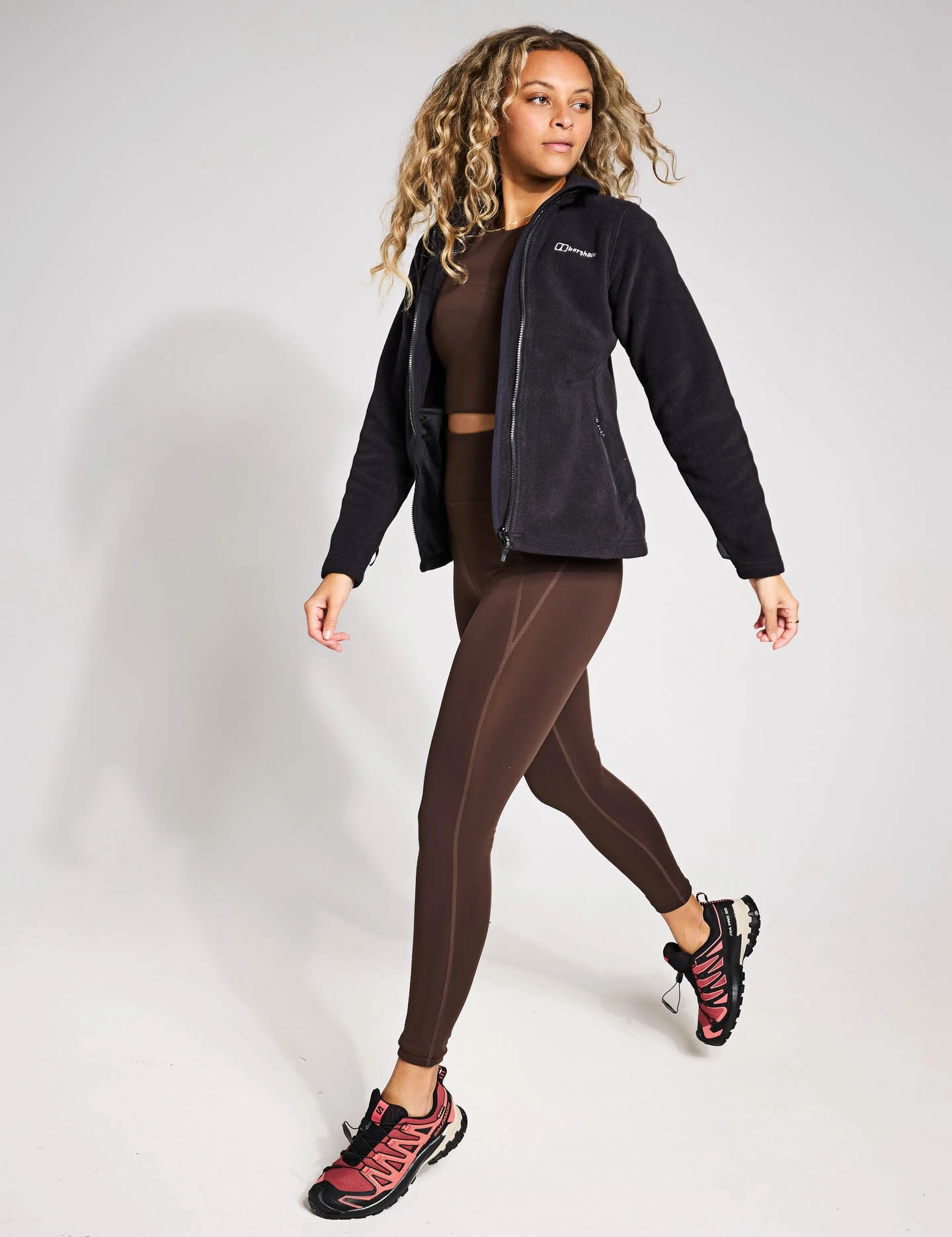 Strong Zip FullLengthZip Prism Polartec InterActive Jacket - Jet Black