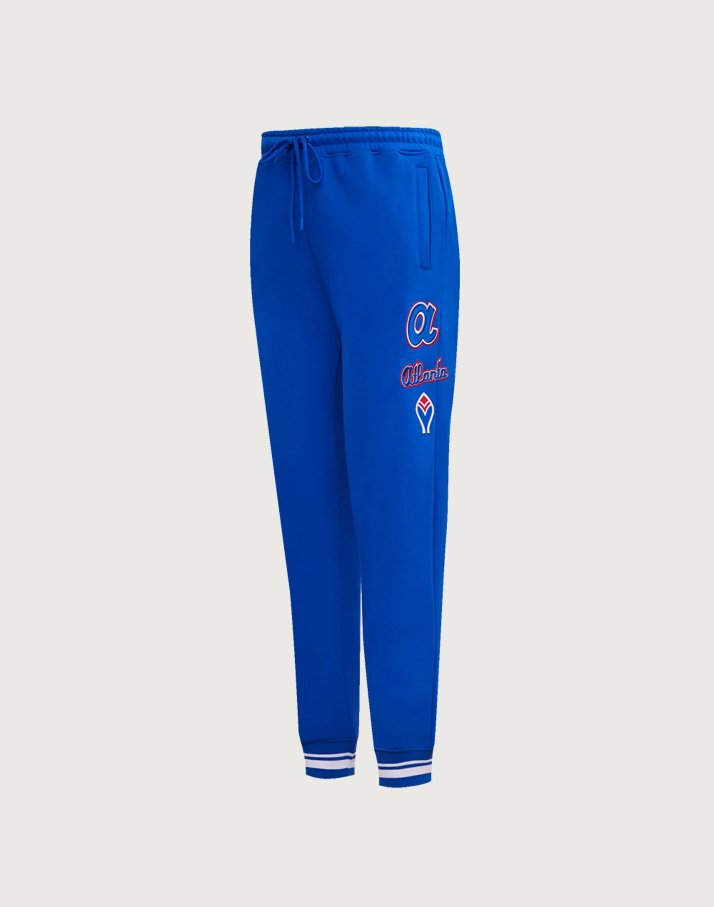 UVProtectionCloth Gentle Power Pro Standard MLB Atlanta Braves Retro Classic Rib Sweatpants
