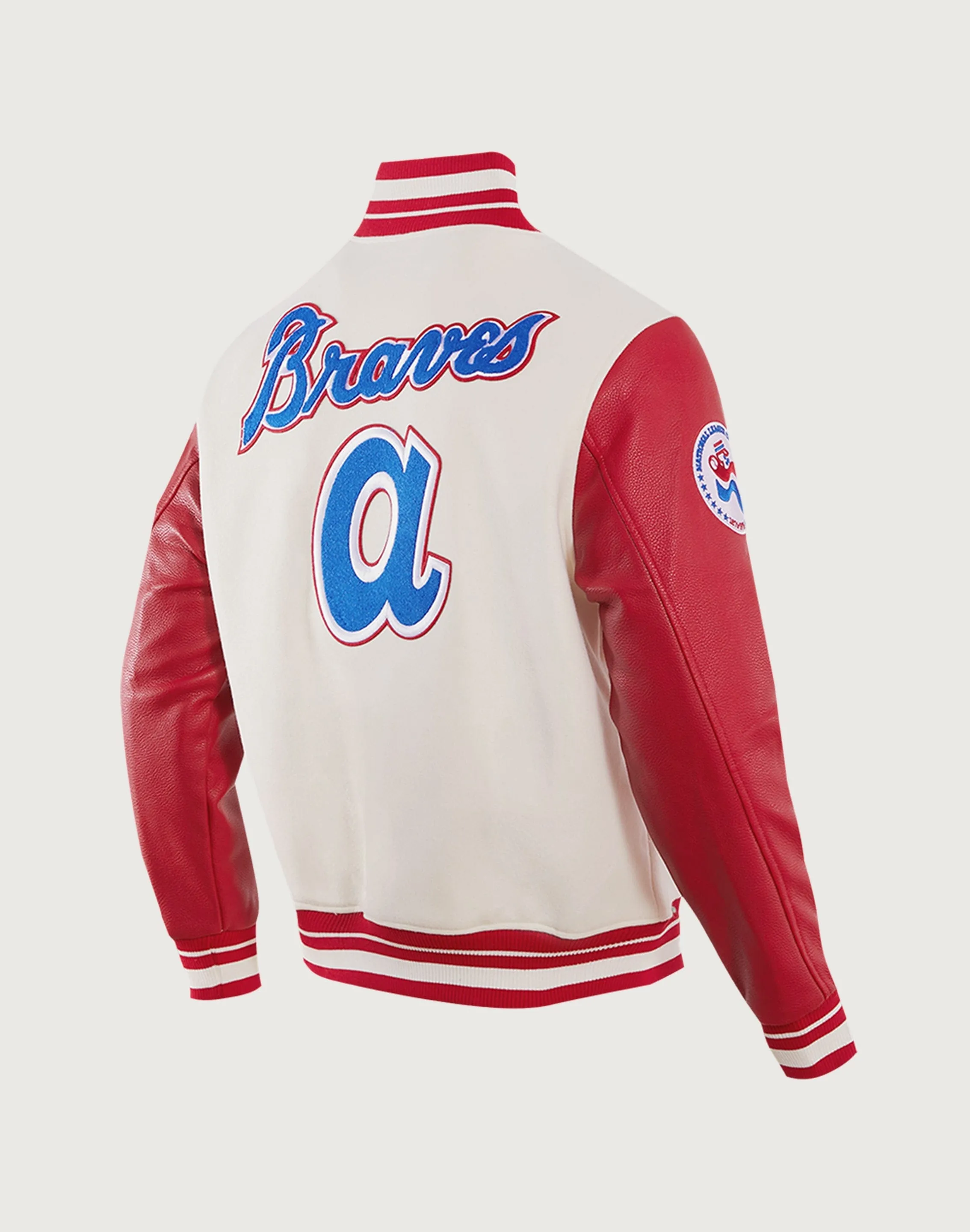 Fantasy Mood Pro Standard MLB Atlanta Braves Retro Classic Wool Varsity Jacket