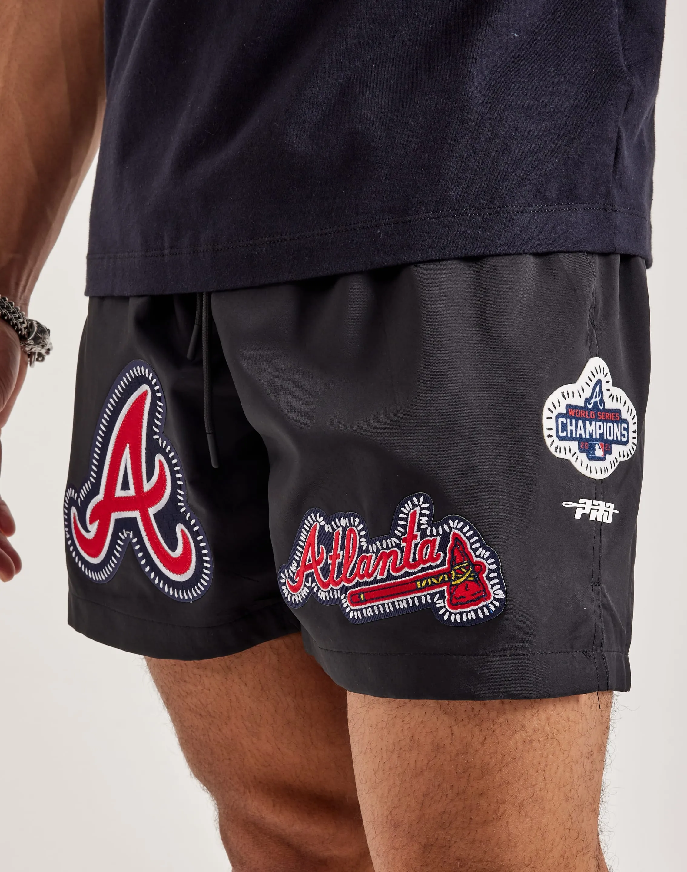 Dance Flow Pro Standard MLB Atlanta Braves Stitch Shorts