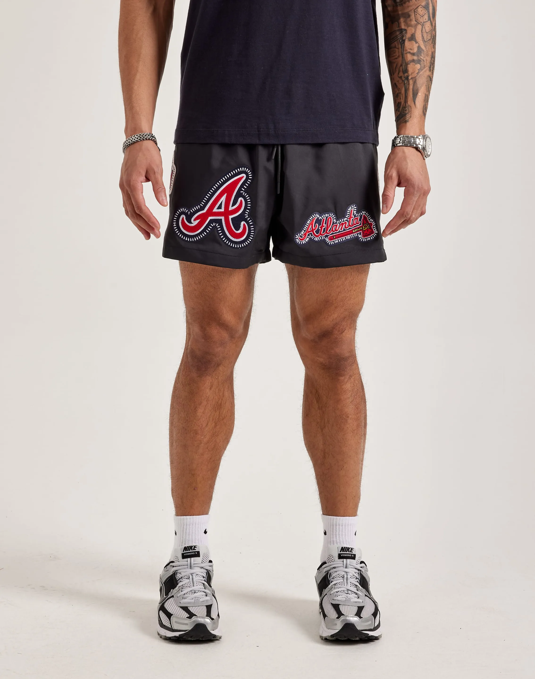 PrecisionTailoring Pro Standard MLB Atlanta Braves Stitch Shorts