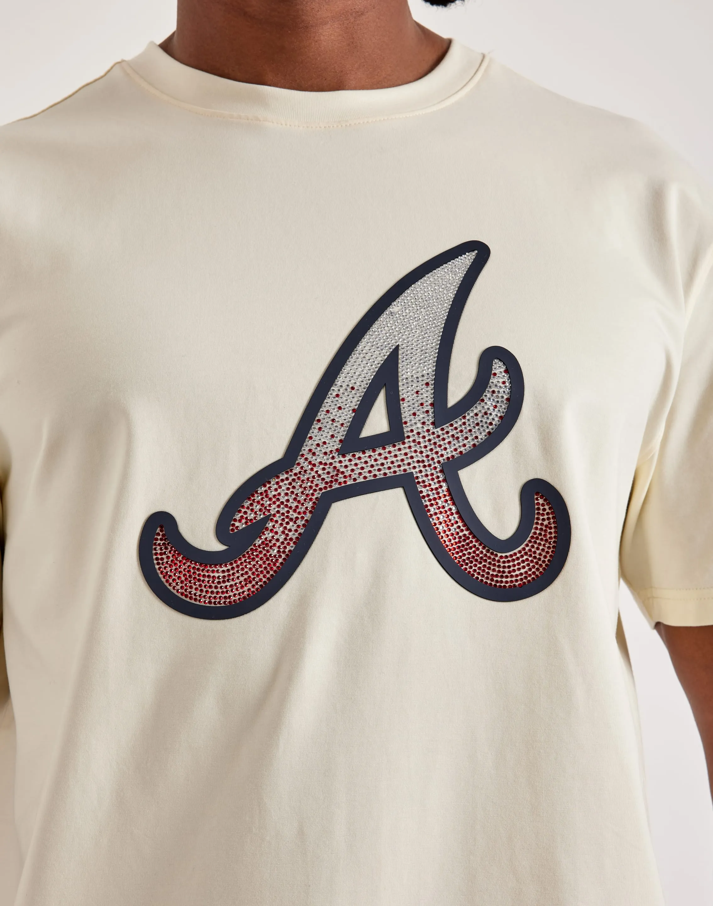 Colorfast Technology AntiStaticLining Pro Standard MLB Atlanta Braves Tee