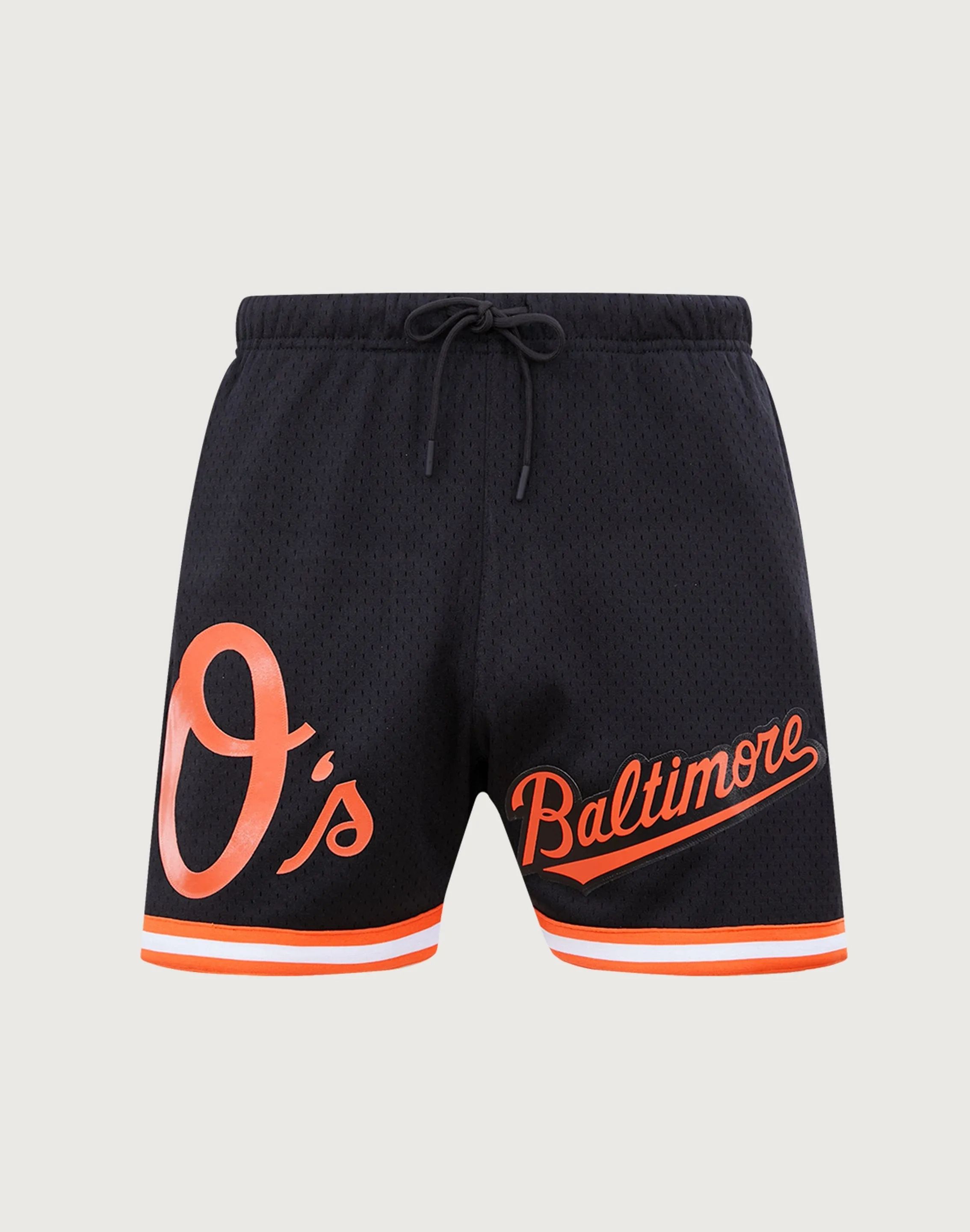 Pro Standard MLB Baltimore Orioles Logo Mesh Shorts Desk Style