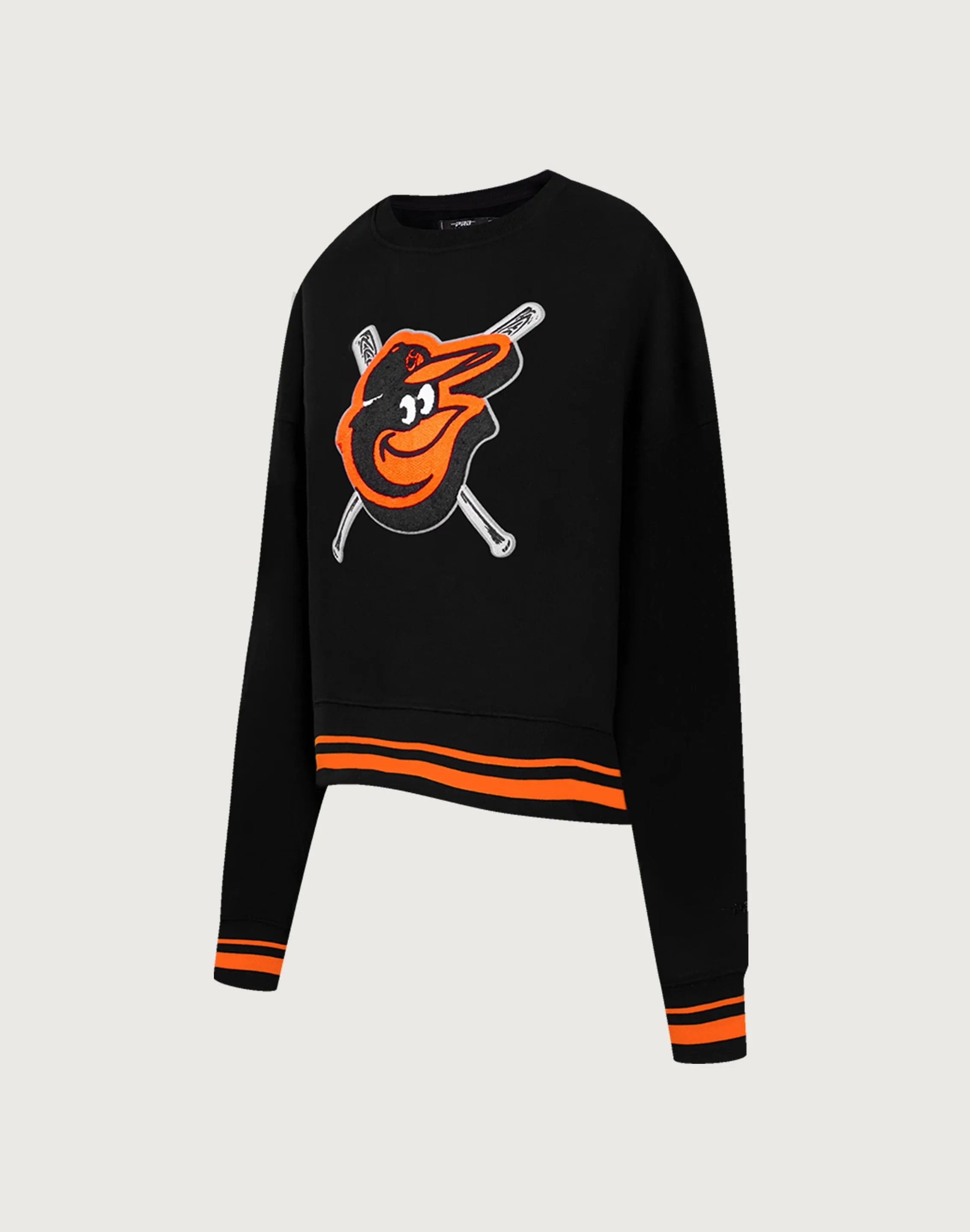 Pro Standard MLB Baltimore Orioles Mashup Rib Crewneck Commute Ease