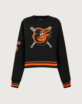 Spark Glow Smile Ease Pro Standard MLB Baltimore Orioles Mashup Rib Crewneck