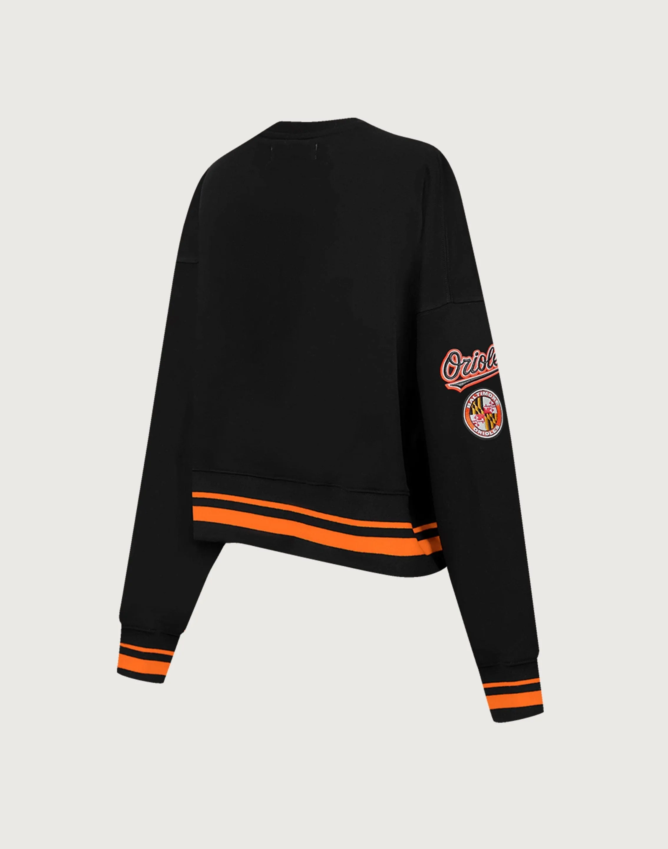 Breezy Fit Pro Standard MLB Baltimore Orioles Mashup Rib Crewneck