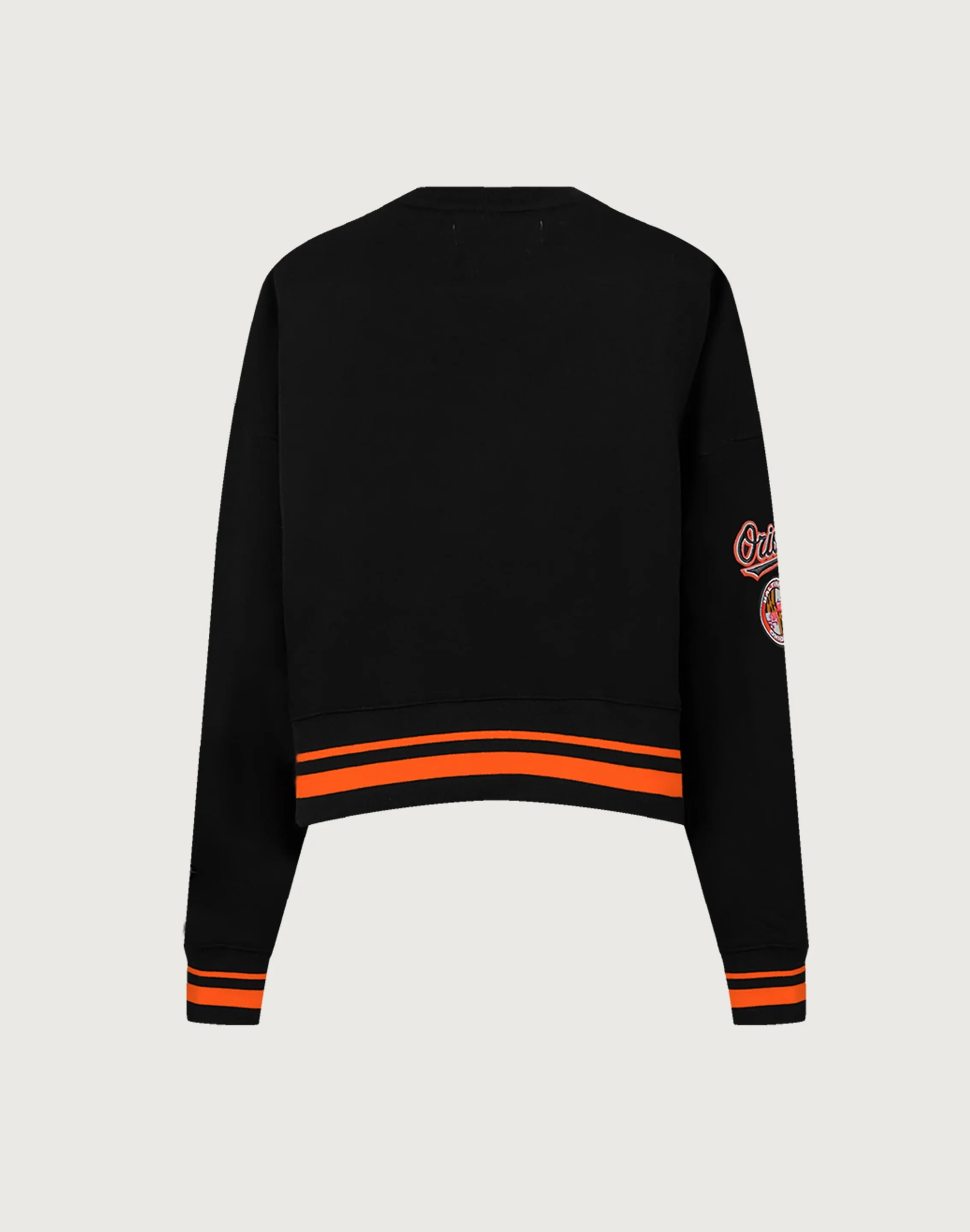 Pro Standard MLB Baltimore Orioles Mashup Rib Crewneck CompactPackaging