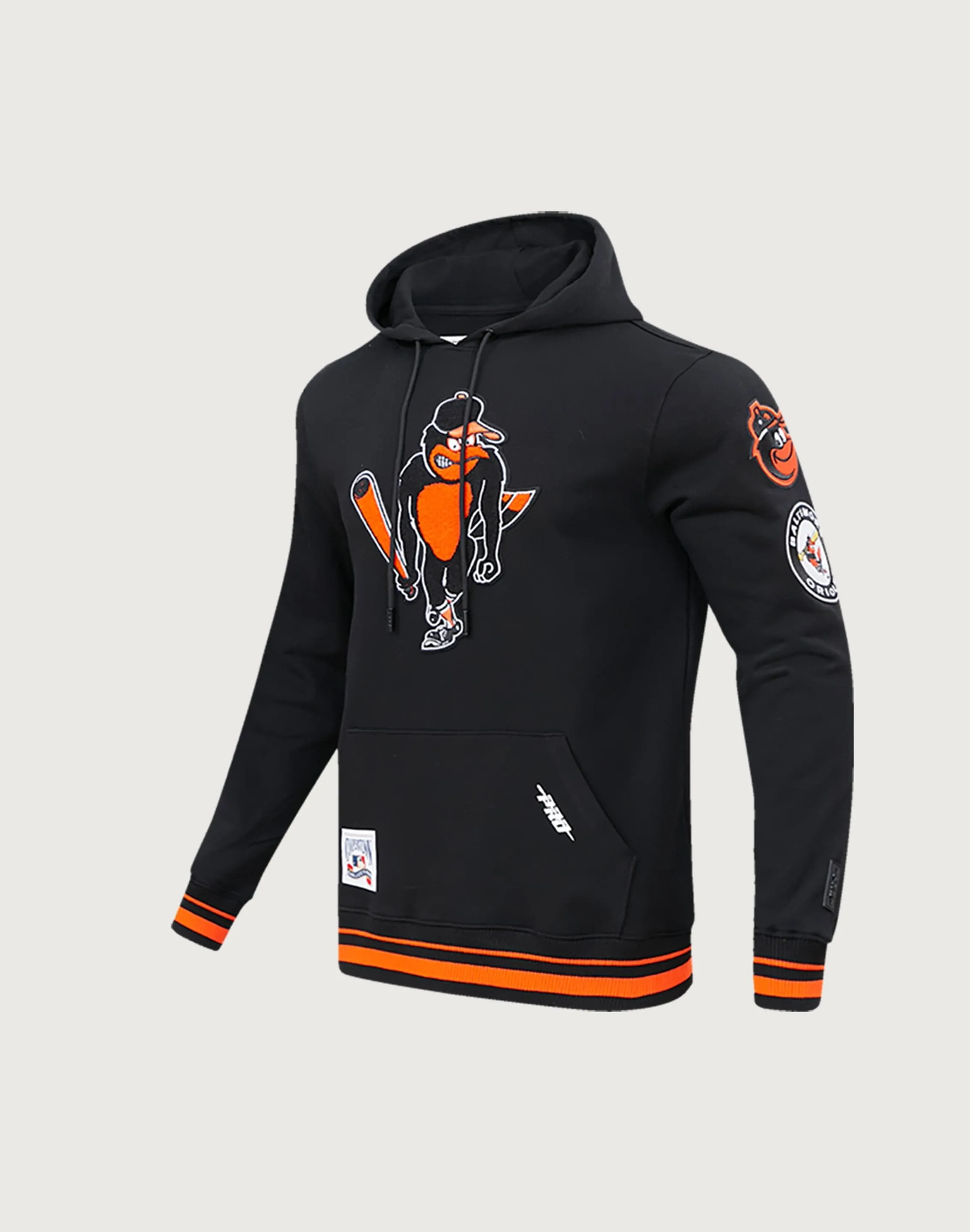 outdoor mode MultiPocketDesign Pro Standard MLB Baltimore Orioles Retro Classic Hoodie