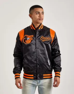 Pro Standard MLB Baltimore Orioles Varsity Jacket Velvet Soul
