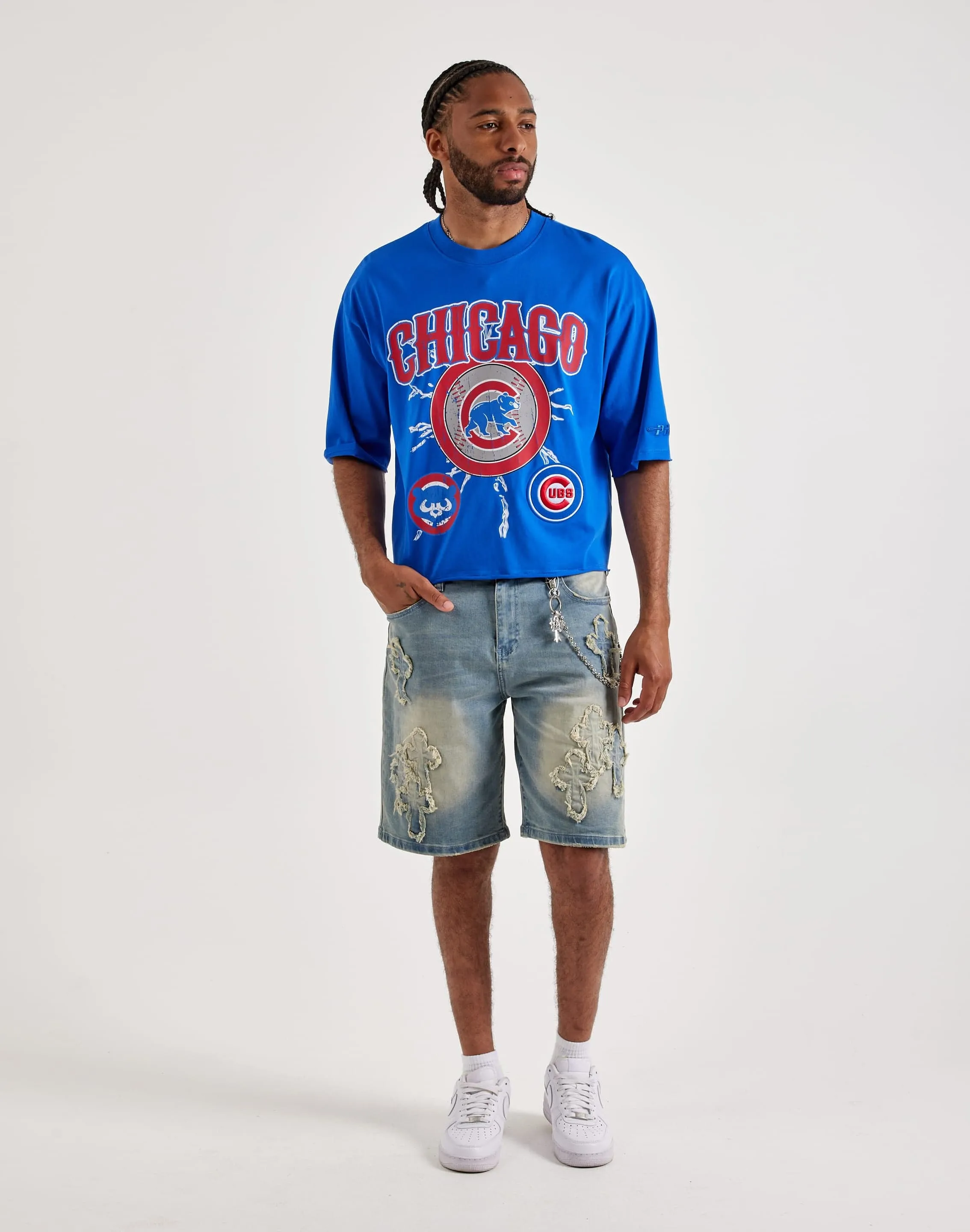 AbrasionResistantClothing Pro Standard MLB Chicago Cubs Shattered Tee