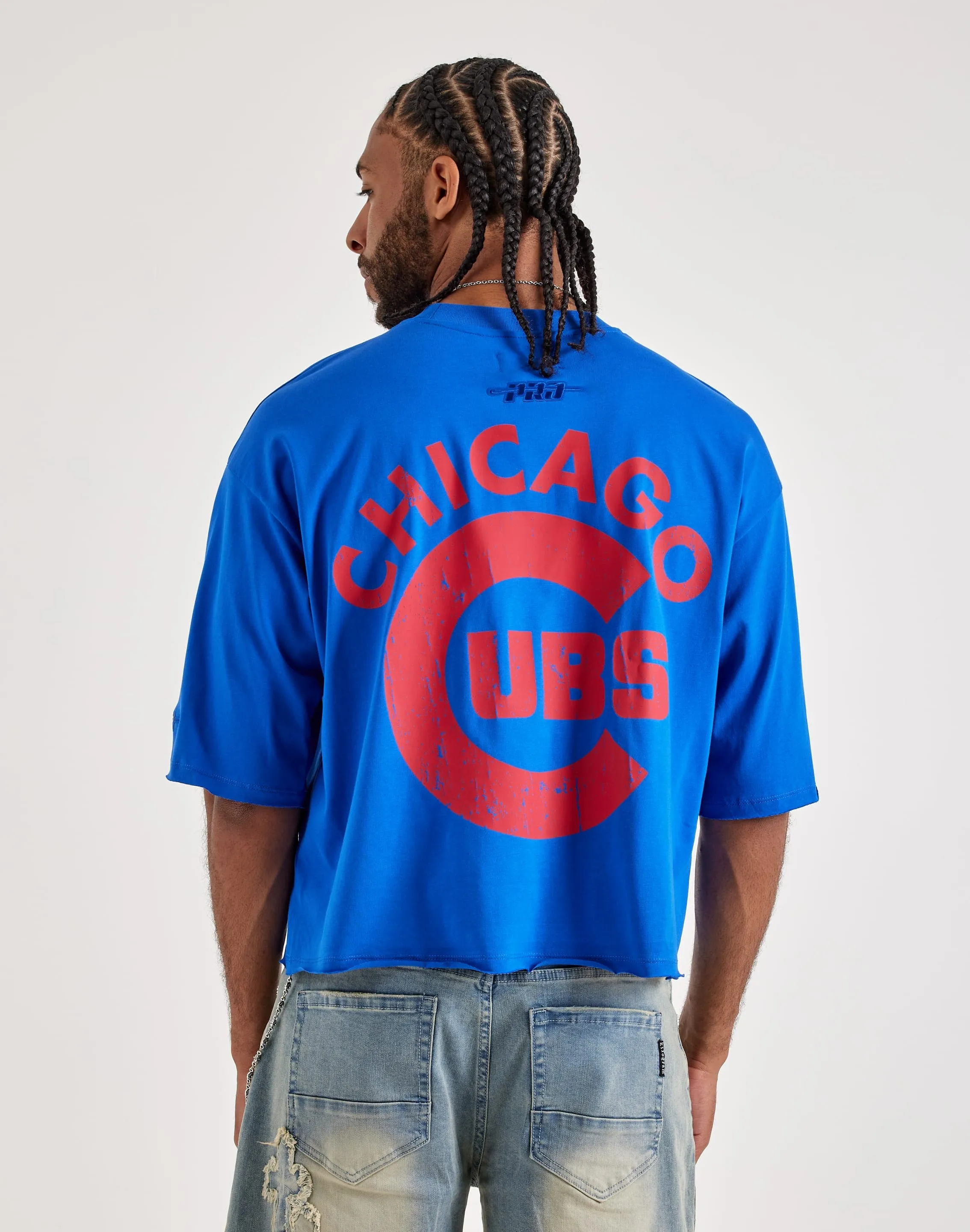 Pro Standard MLB Chicago Cubs Shattered Tee WaterRepellent Surface Permanent Crease