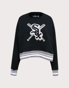 StaticResistantTextile Pro Standard MLB Chicago White Sox Mashup Rib Crewneck