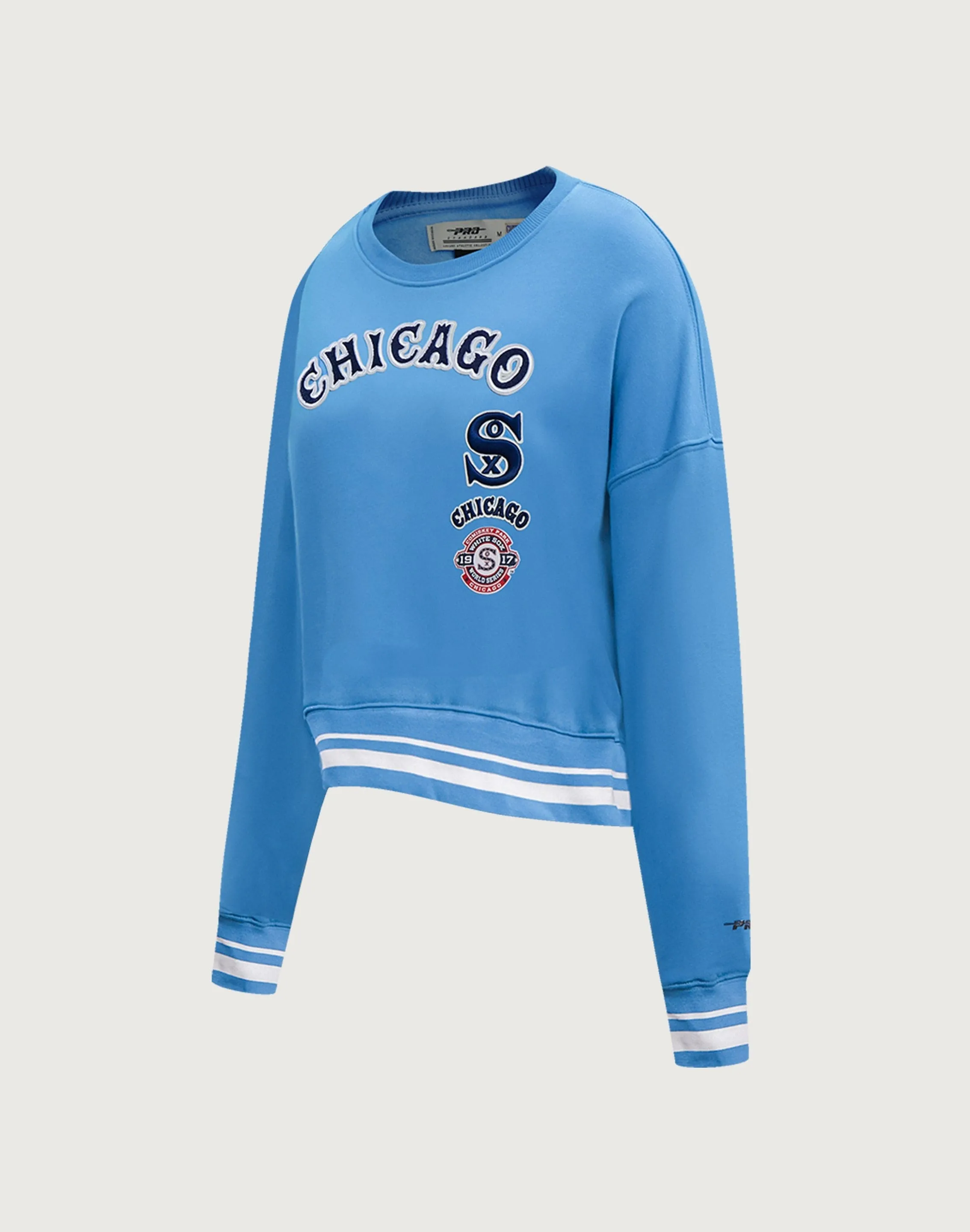 Pro Standard MLB Chicago White Sox Retro Classic Crewneck Suede Mood QuickDryTech