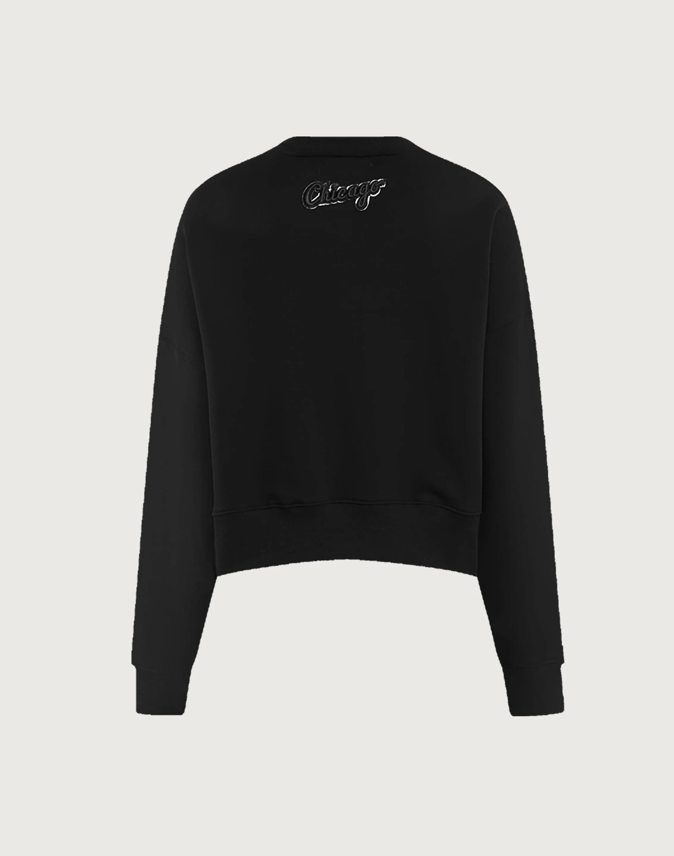 FlexibleMaterial Pro Standard MLB Chicago White Sox Triple Black Crewneck