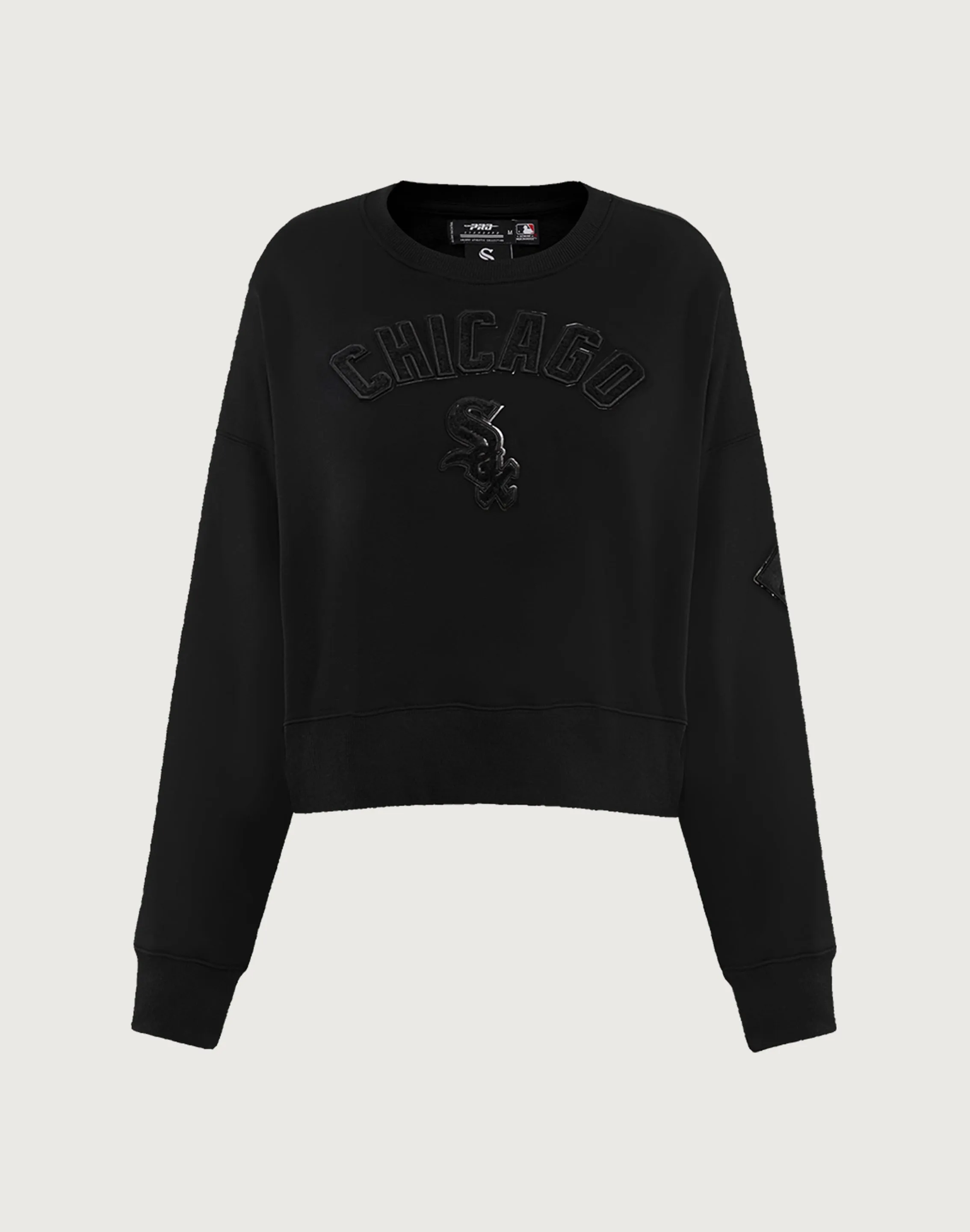 Pro Standard MLB Chicago White Sox Triple Black Crewneck Next Core