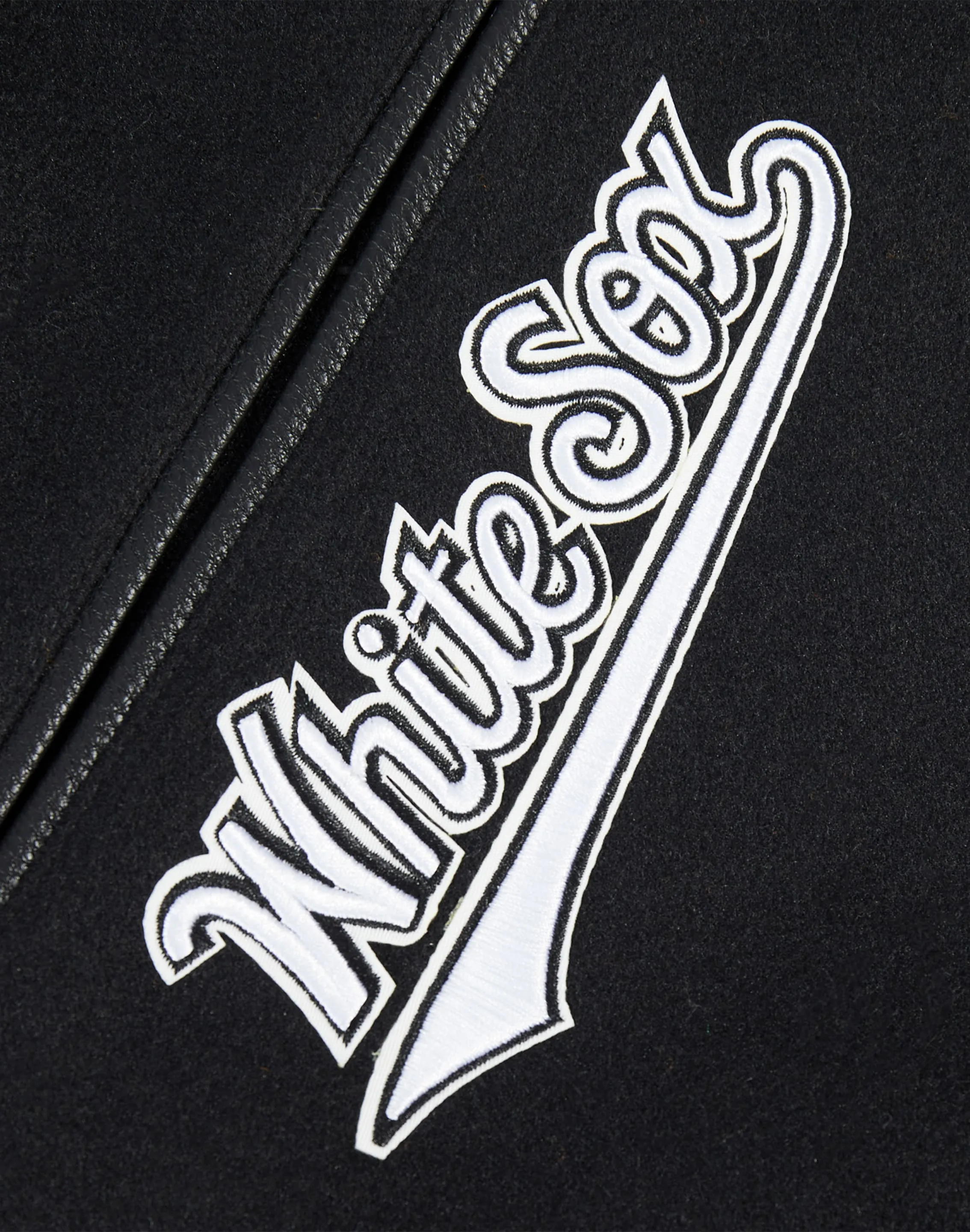 Pro Standard MLB Chicago White Sox Varsity Jacket AntiStaticLining Sustainable Manufacturing