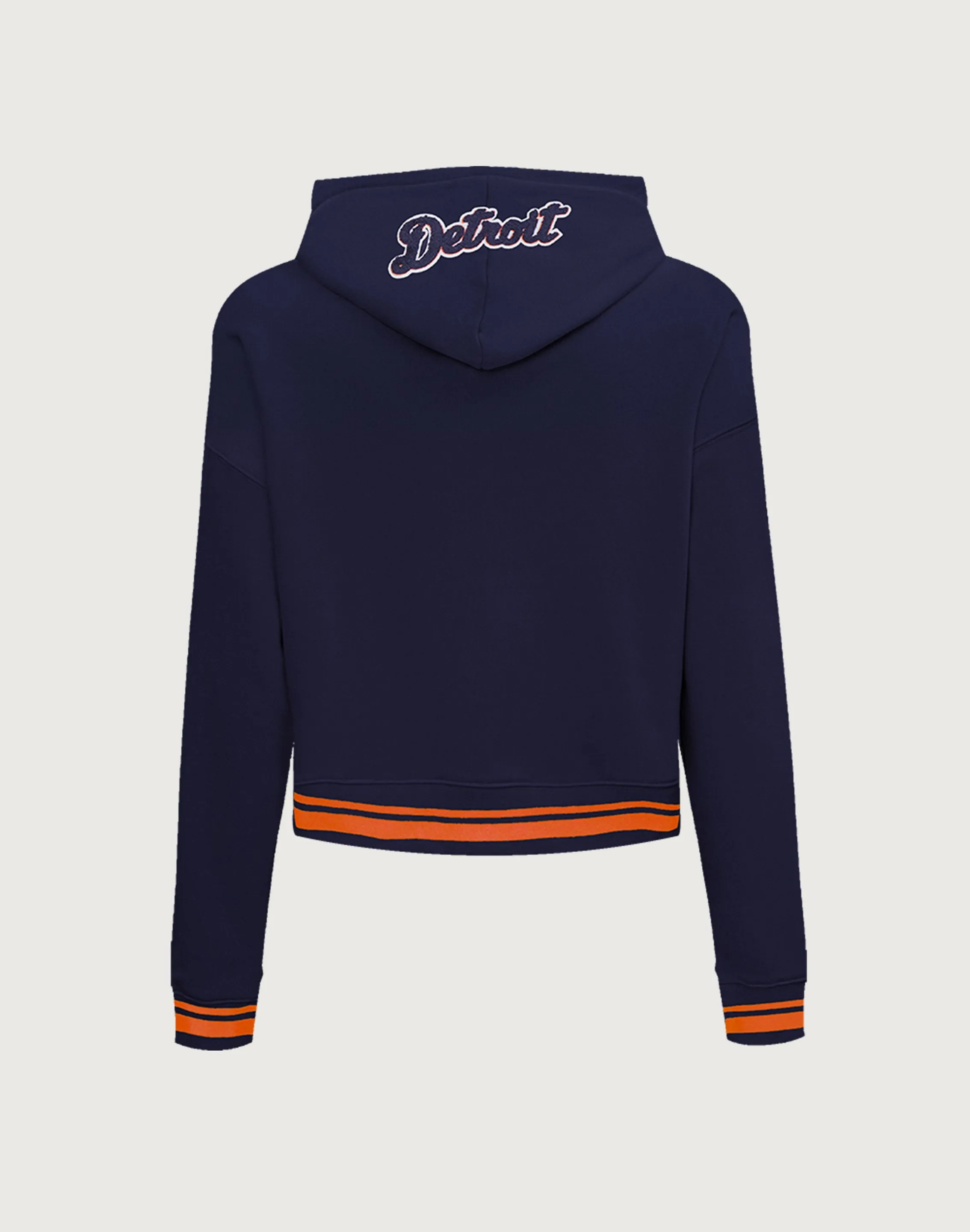 FlexibleNeckline Pro Standard MLB Detroit Tigers Mashup Rib Cropped Hoodie