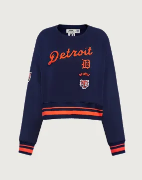 MultiPanelCut Pro Standard MLB Detroit Tigers Retro Classic Rib Crewneck