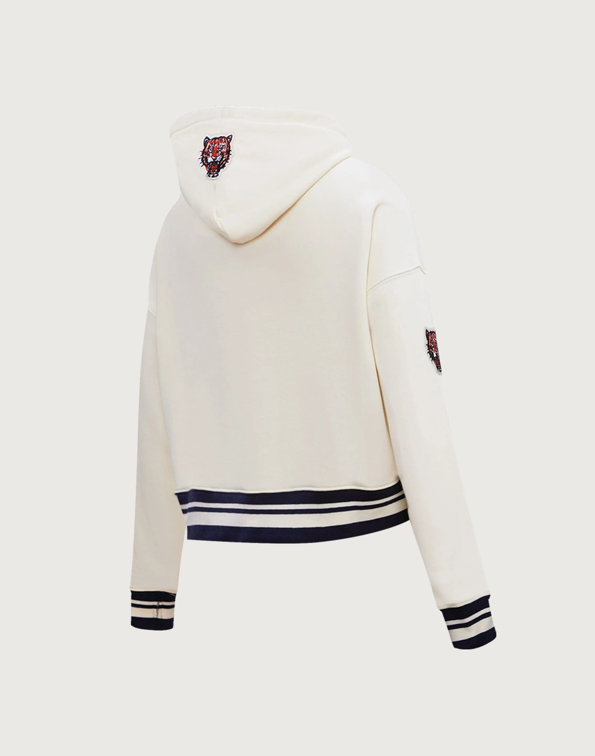 Island Vibe Organza Fit Pro Standard MLB Detroit Tigers Retro Classic Rib Cropped Hoodie