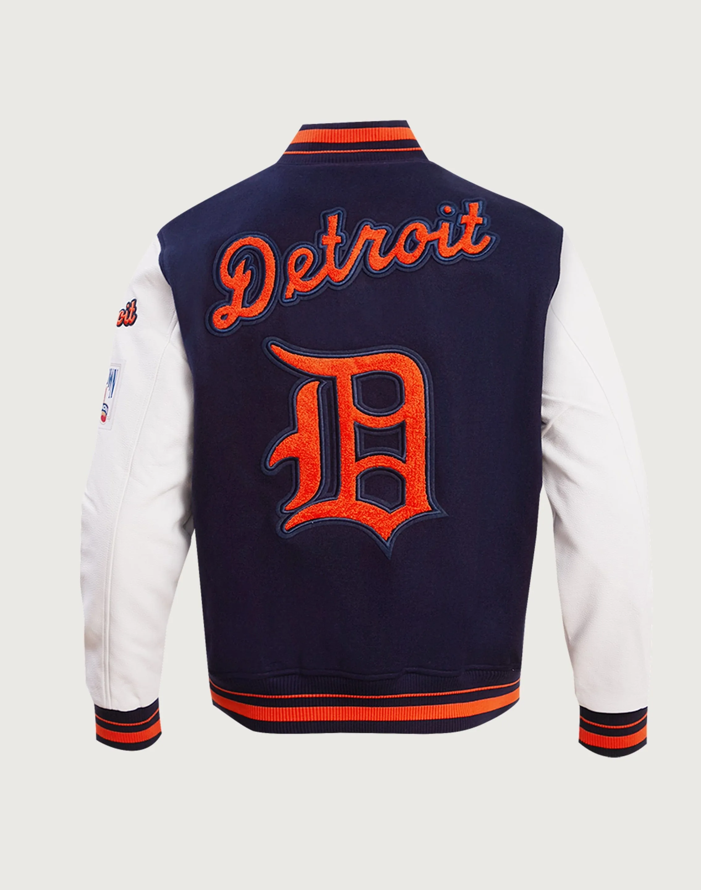 Weather Guard Pro Standard MLB Detroit Tigers Retro Classic Rib Wool Varsity Jacket