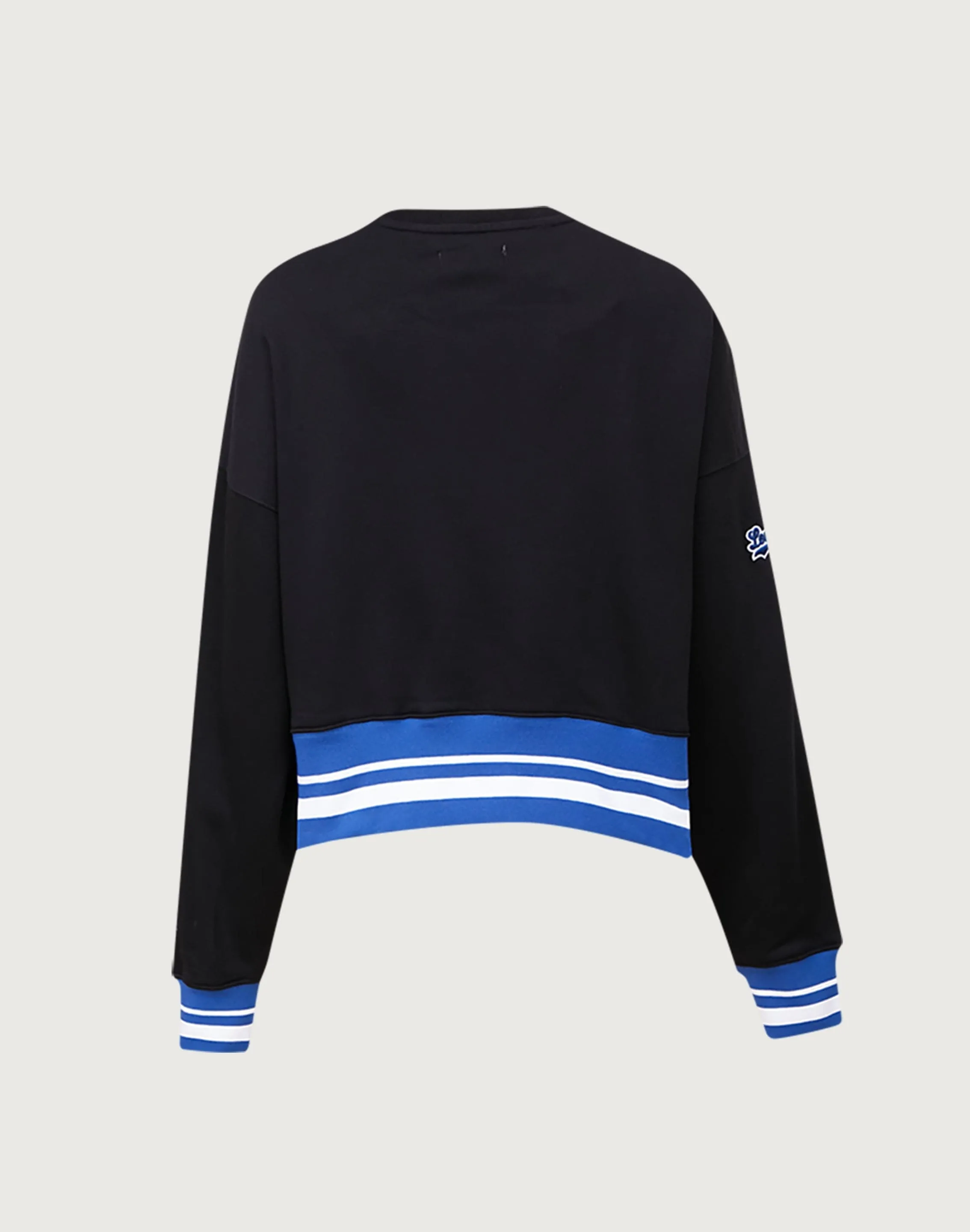 Flexible Waistband Reinforced Stress Points Pro Standard MLB Los Angeles Dodgers Mashup Rib Crewneck