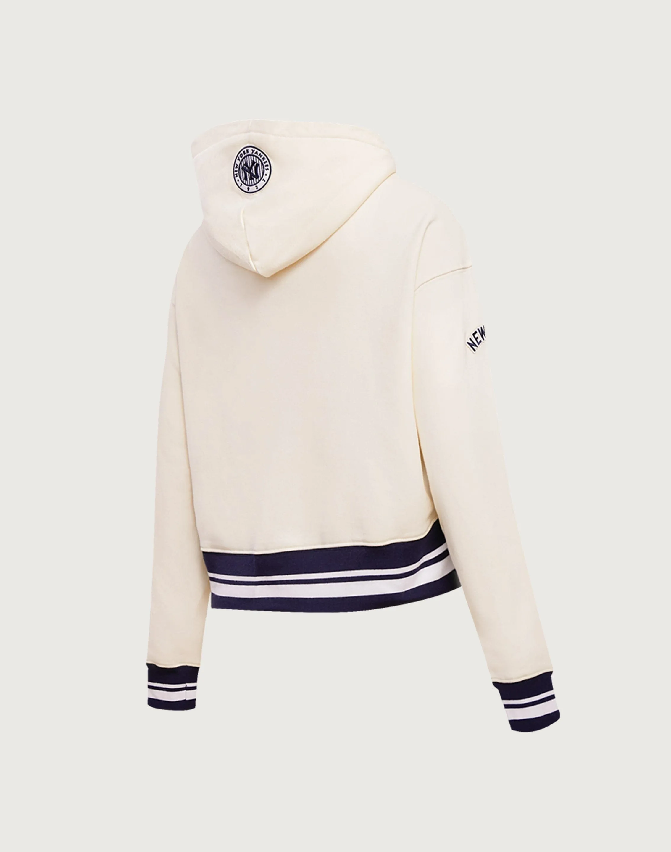 Pro Standard MLB New York Yankees Retro Classic Cropped Hoodie Comfort waistband