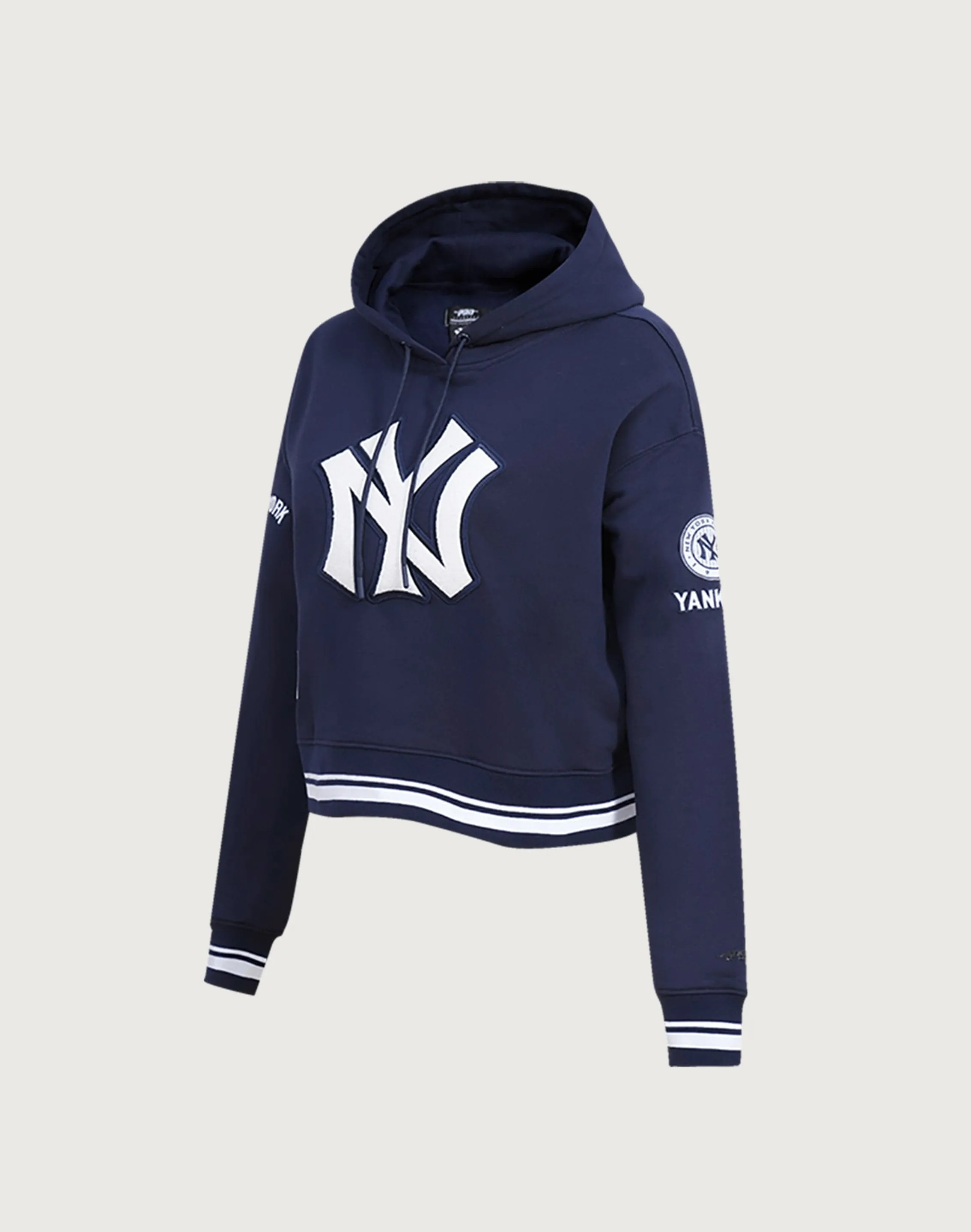 MultiPocket CompactKnit Pro Standard MLB New York Yankees Retro Classic Cropped Hoodie