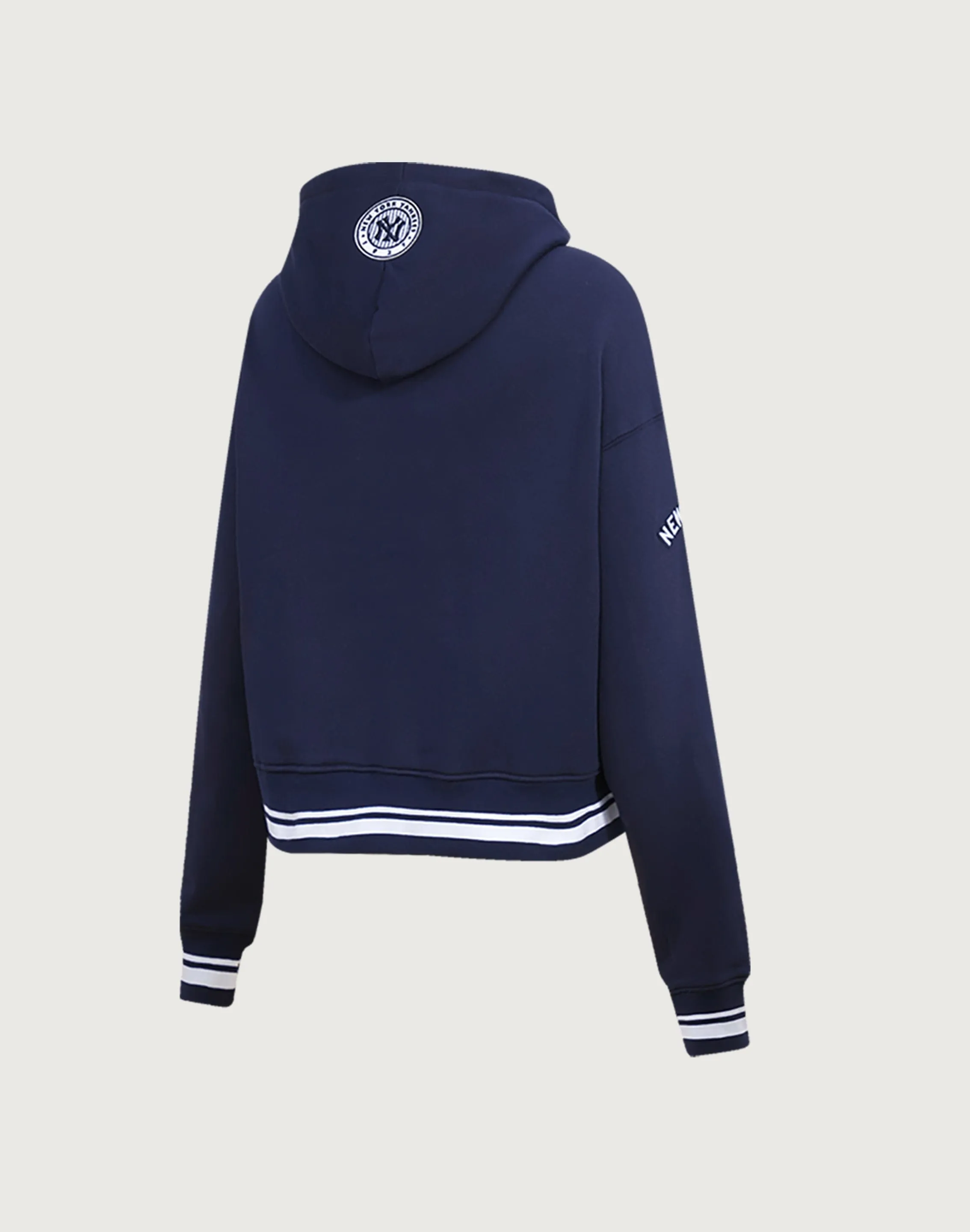 Mind Ease Soft Flow Pro Standard MLB New York Yankees Retro Classic Cropped Hoodie