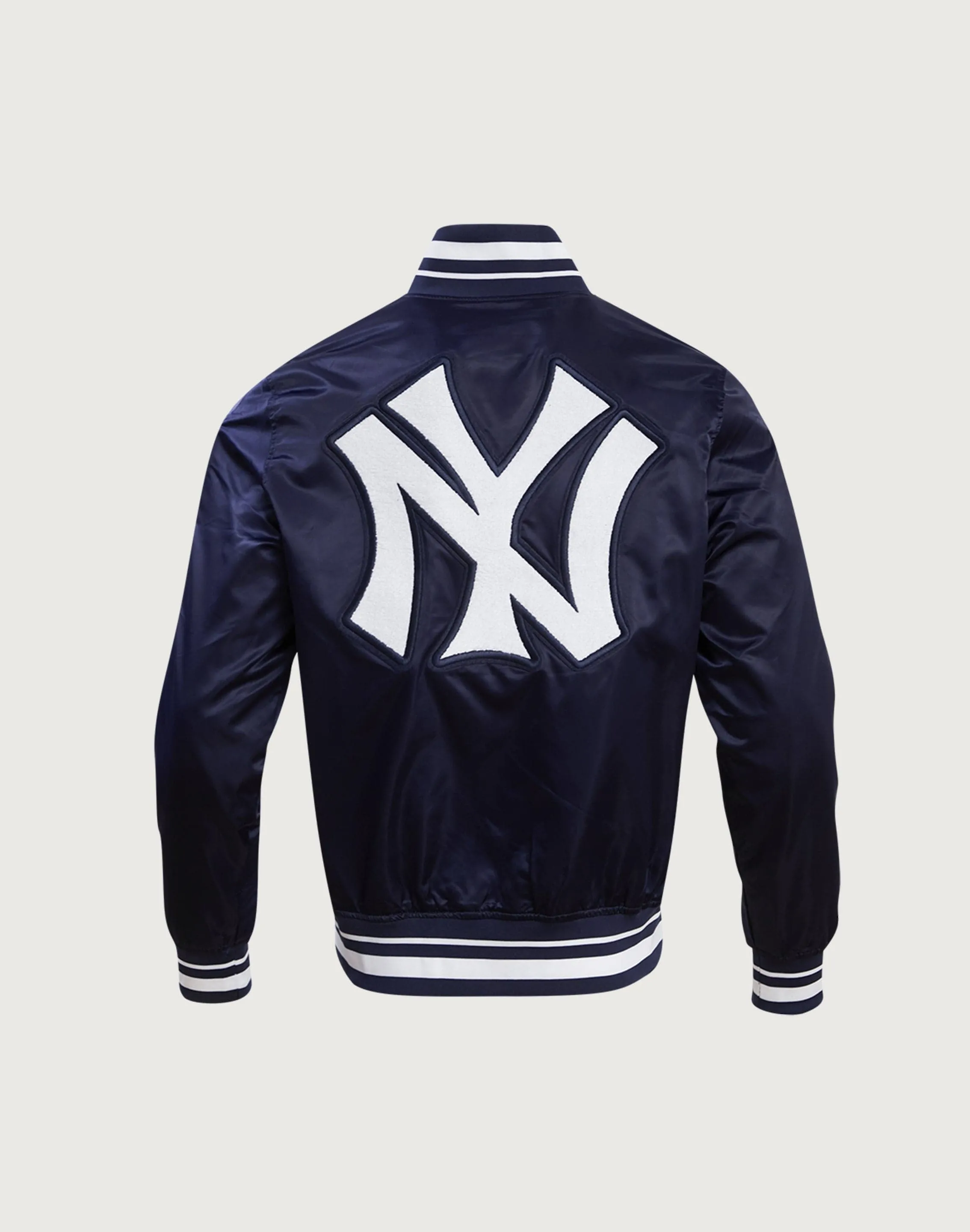 Cultural Fit Mind Ease Pro Standard MLB New York Yankees Retro Classic Rib Satin Jacket
