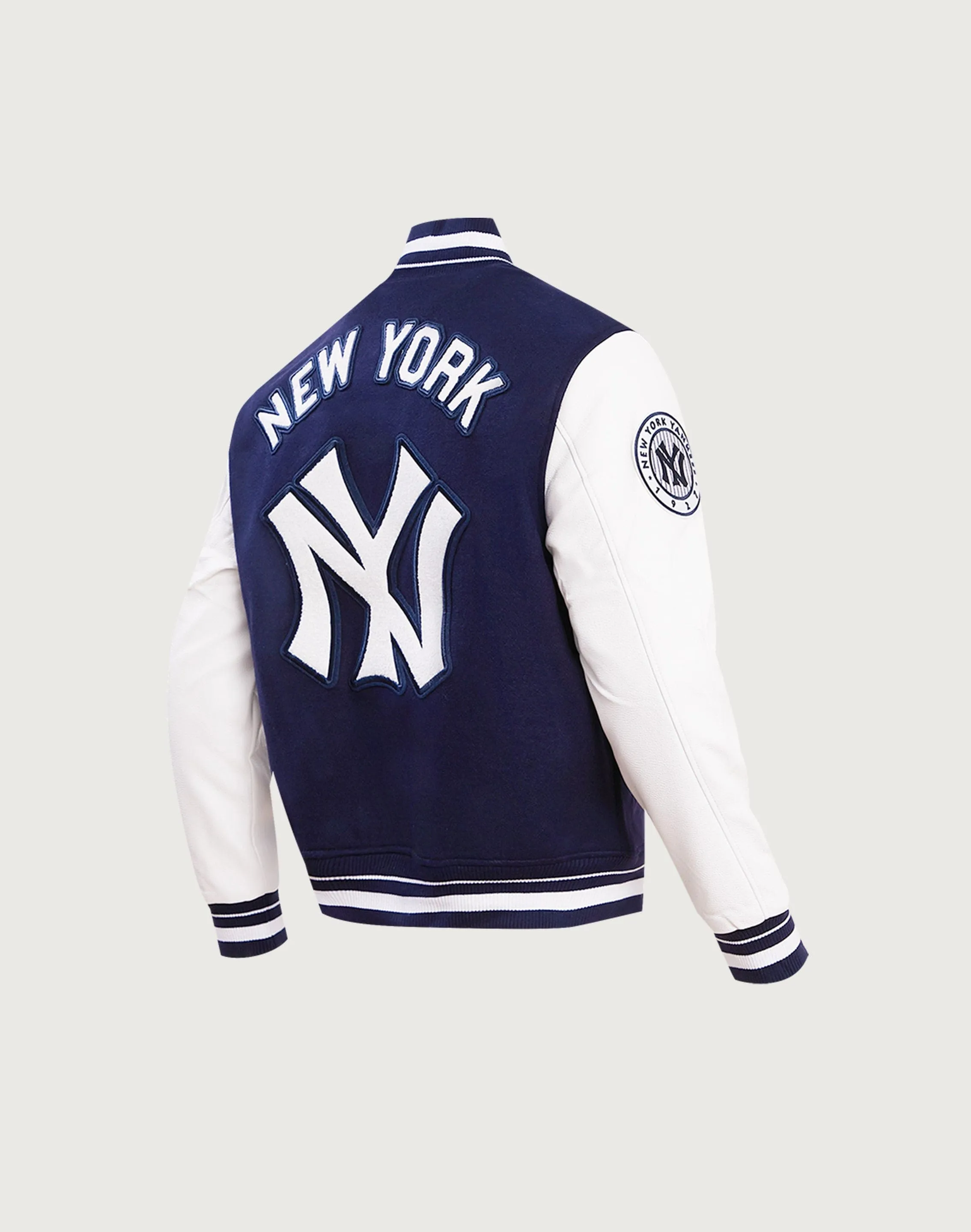 Sprint Fit Smart Wear Pro Standard MLB New York Yankees Retro Classic Rib Wool Varsity Jacket