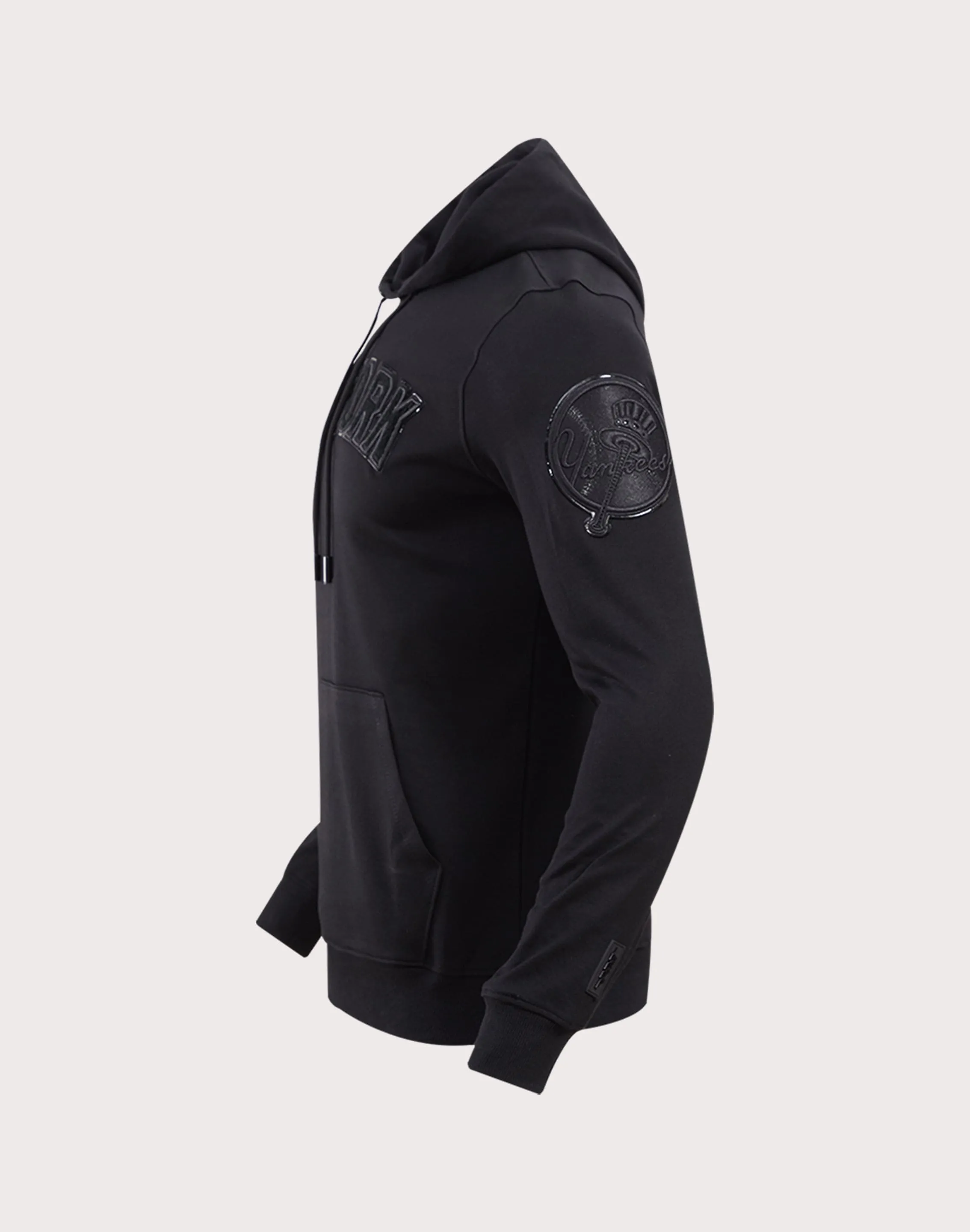 Frost Glow MeshVentilation Pro Standard MLB New York Yankees Triple Black Logo Hoodie