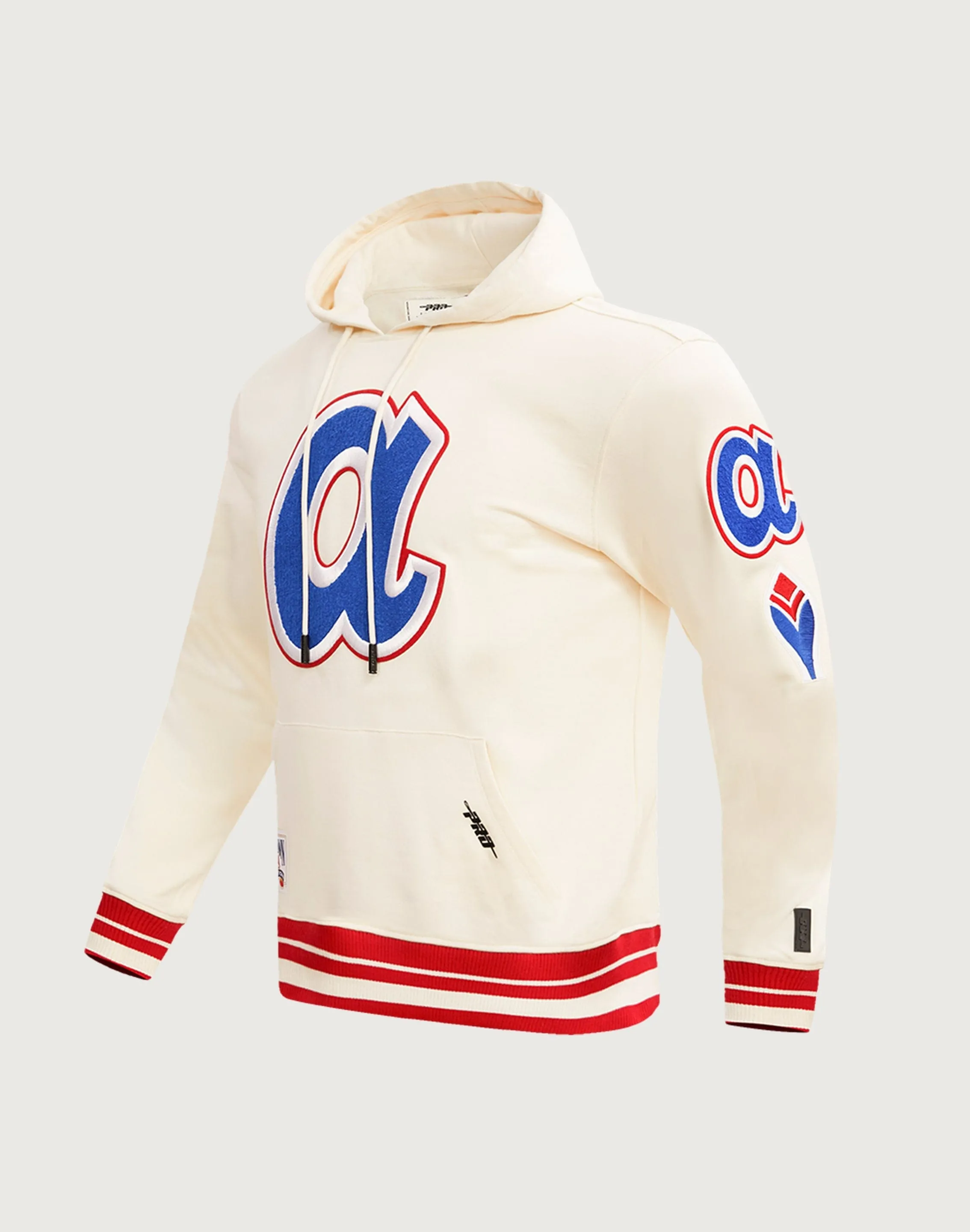 Pro Standard NBA Atlanta Braves Retro Classic Hoodie Reinforced Edges AntiStaticMaterial