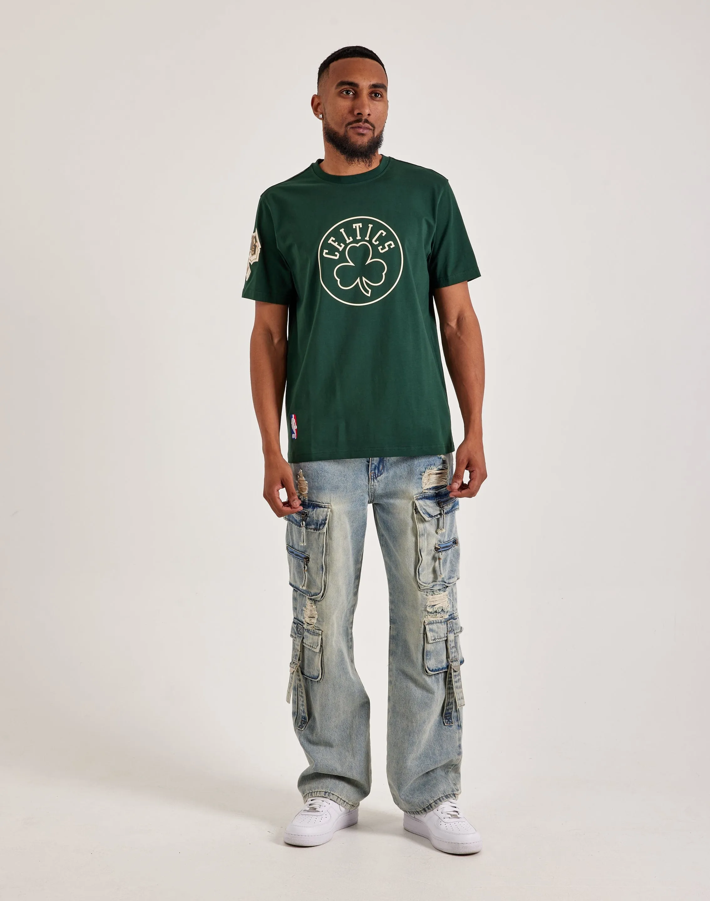 World Tone Still Glow Pro Standard NBA Boston Celtics Tee