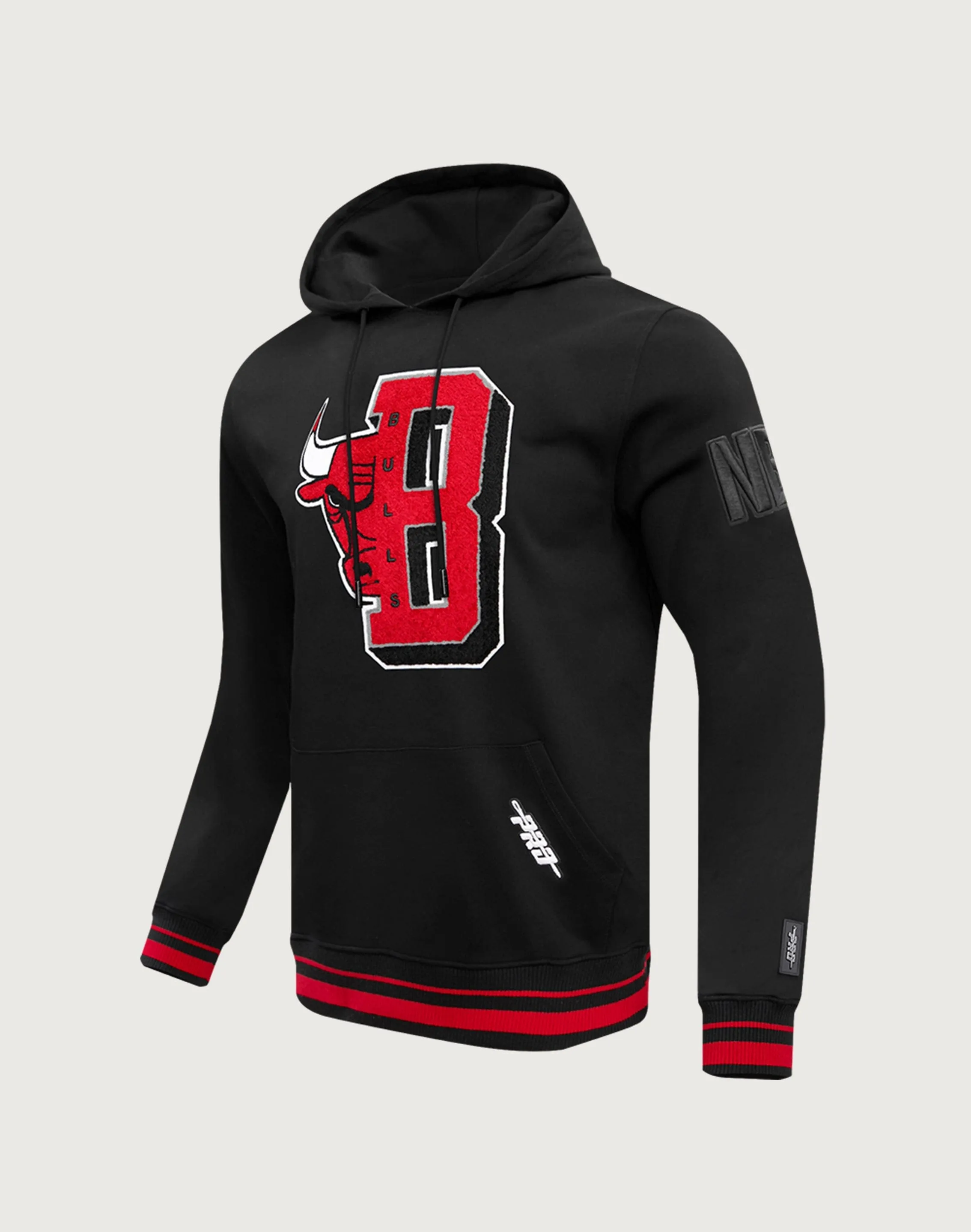 Serene Ease Pro Standard NBA Chicago Bulls Mashup Rib Hoodie