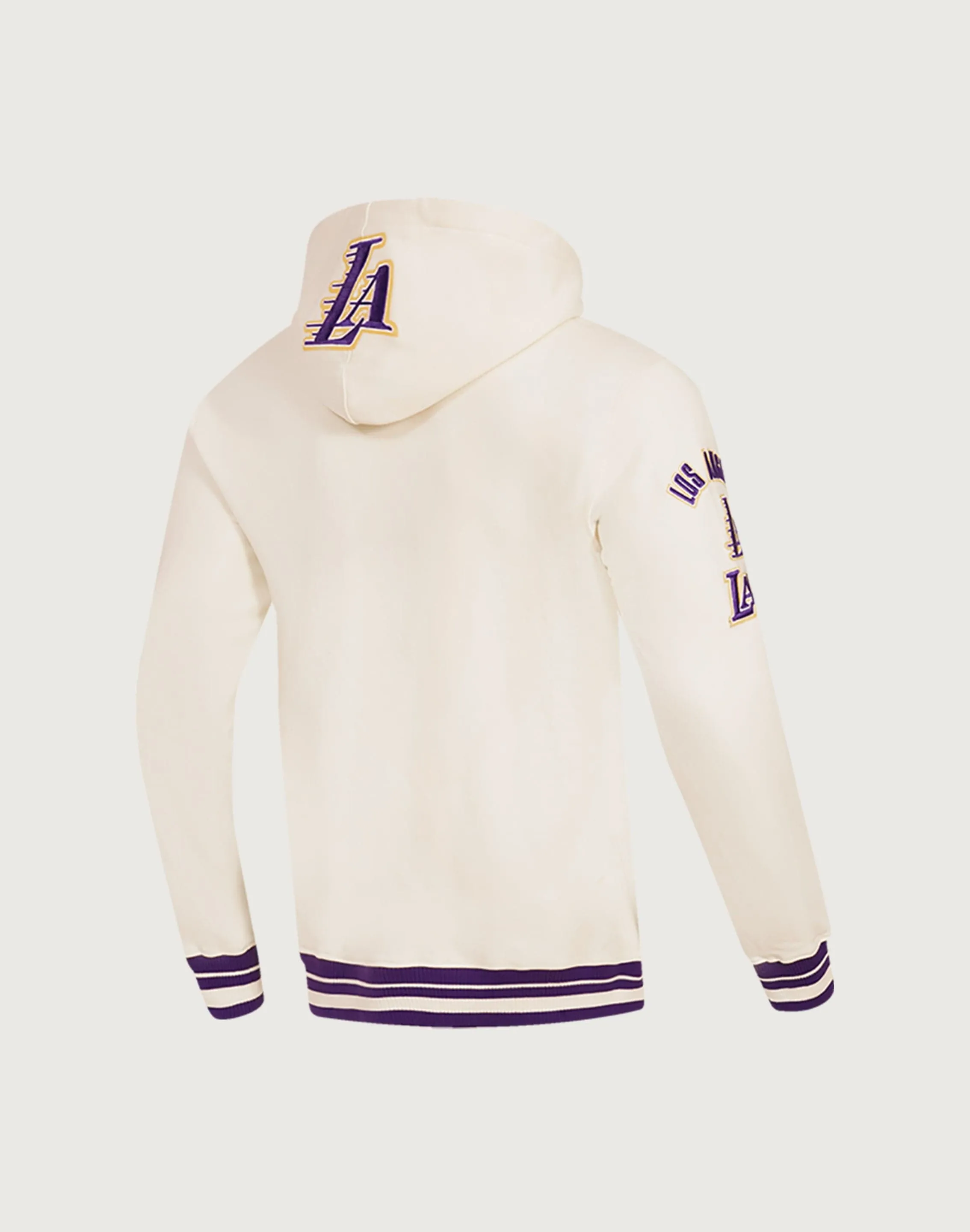Pro Standard NBA Los Angeles Lakers Retro Classic Hoodie WrinkleFreeTexture