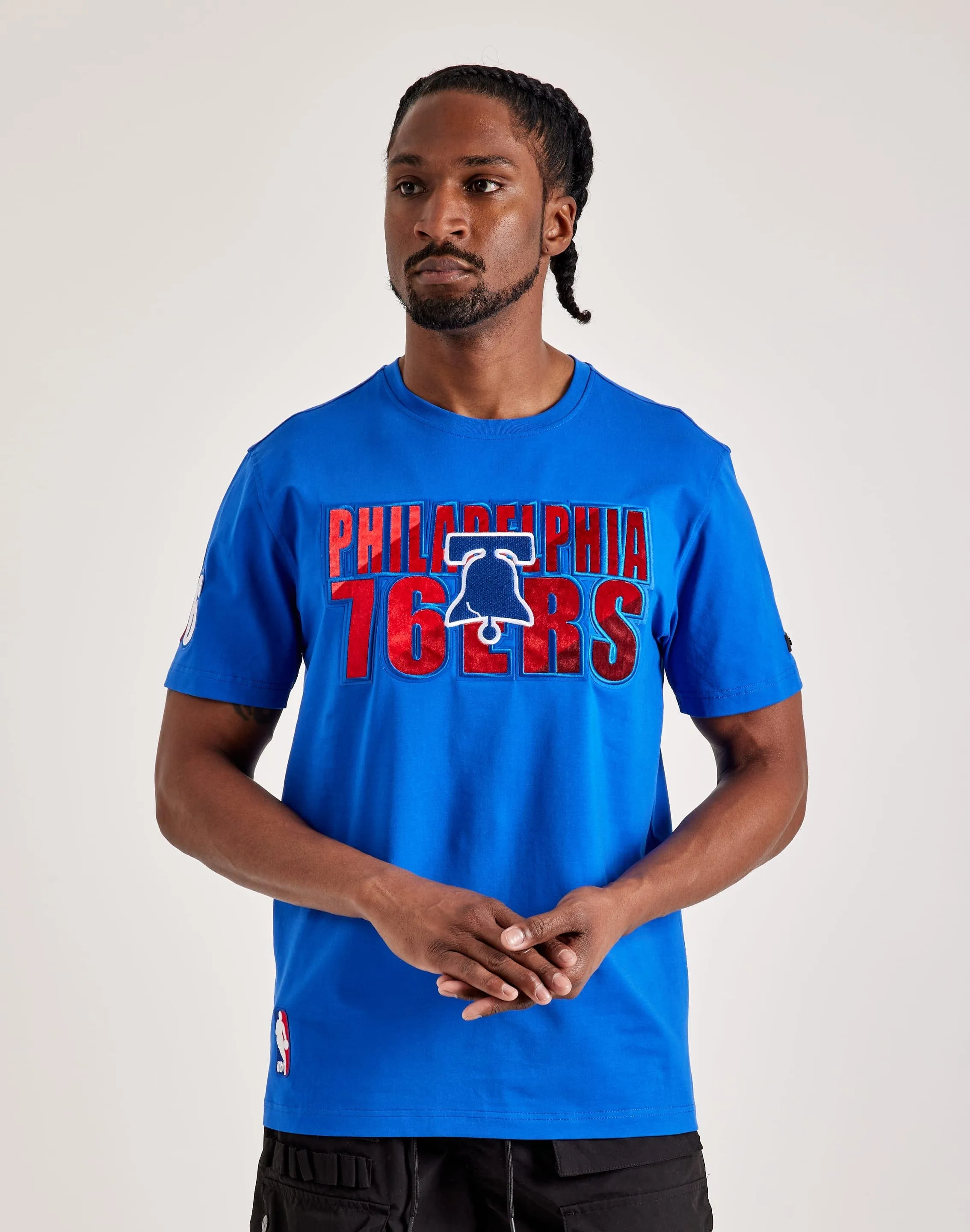 Zipper Closure Pro Standard NBA Philadelphia 76ers Tee
