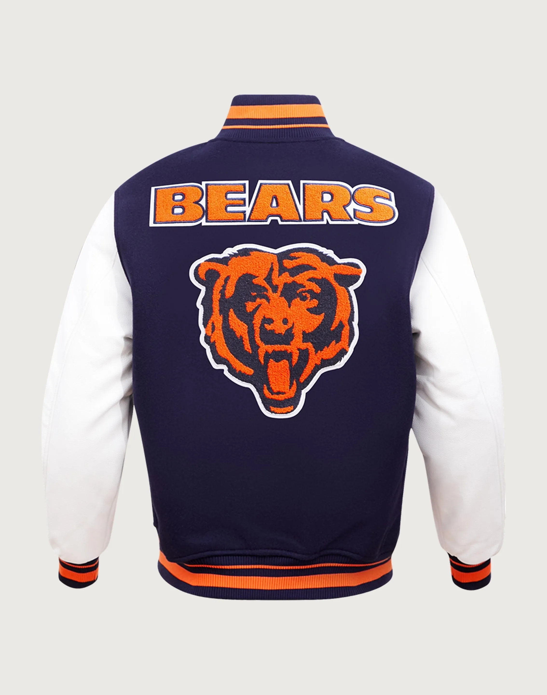 Pro Standard NFL Chicago Bears Retro Classic Rib Wool Varsity Jacket MultiDirectionalFlex