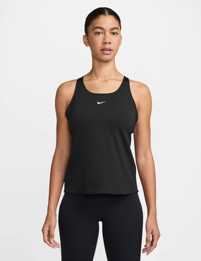 Pro Dri-FIT Tank Top - Black/White Ornamental Racerback Design