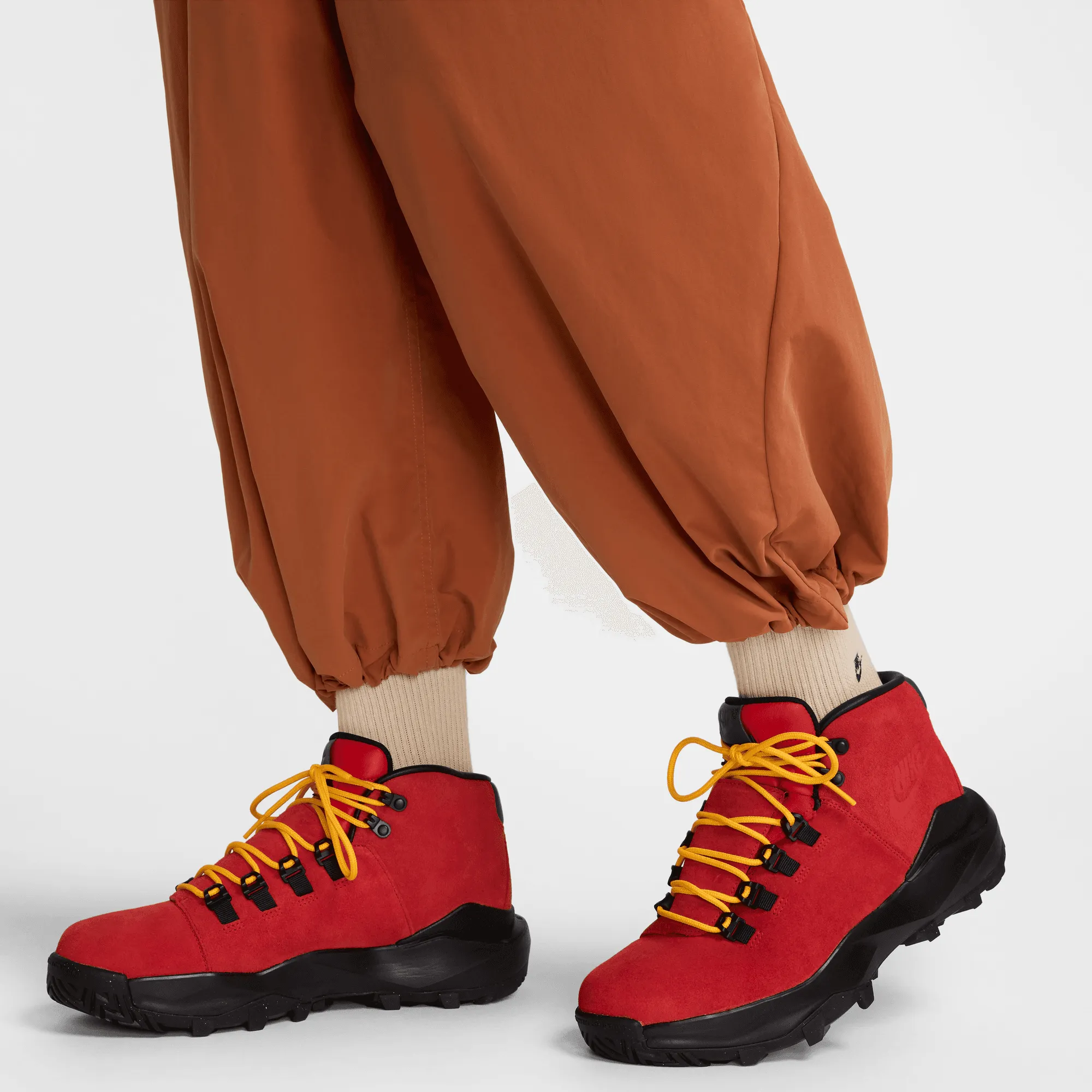 Global Glow Heat Safe PROJECT F.R.O.G PARACHUTE PANTS - DARK RUSSET / LIGHT LEMON TWIST