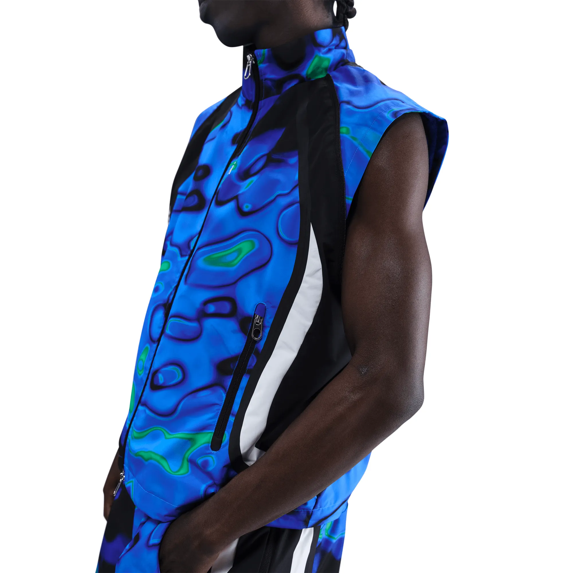 PROJECT F.R.O.G STORM-FIT TRACK JACKET - HYPER ROYAL Ocean Glow Wild Mood