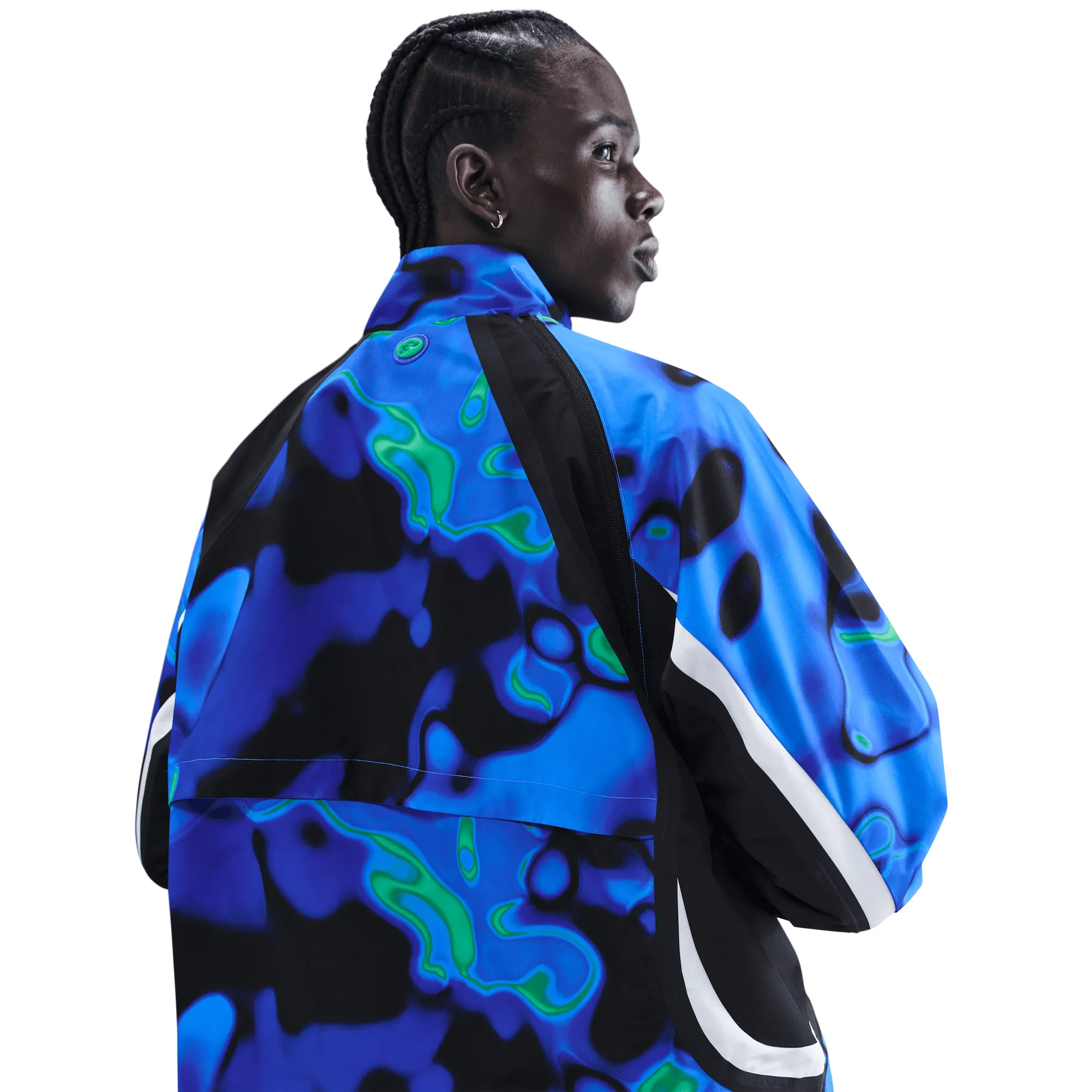 PROJECT F.R.O.G STORM-FIT TRACK JACKET - HYPER ROYAL AntiPilling Technology Breathable mesh lining