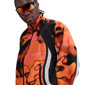 ZeroWaste Production PROJECT F.R.O.G STORM-FIT TRACK JACKET - TOTAL ORANGE