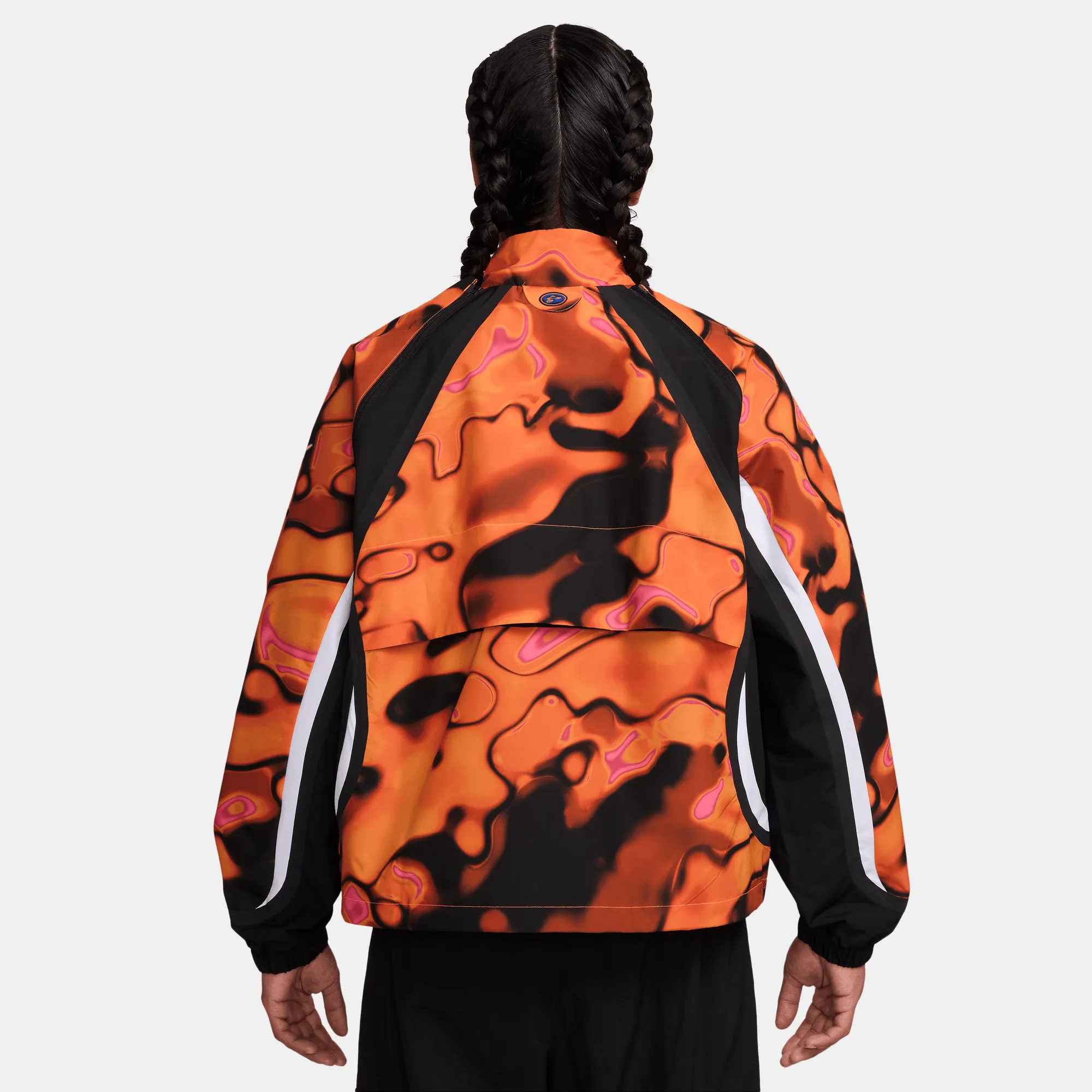 Polish Core Night Out PROJECT F.R.O.G STORM-FIT TRACK JACKET - TOTAL ORANGE