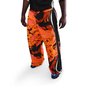Myth Glow Flexible Joints PROJECT F.R.O.G STORM-FIT TRACK PANT - TOTAL ORANGE / WHITE