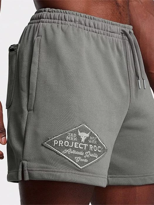 Gusseted Crotch FasteningLoops Project Rock Heavyweight Shorts