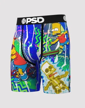 MicroPerforatedTexture OdorControl Treatment Psd Underwear Bart Vibes Boxer Briefs